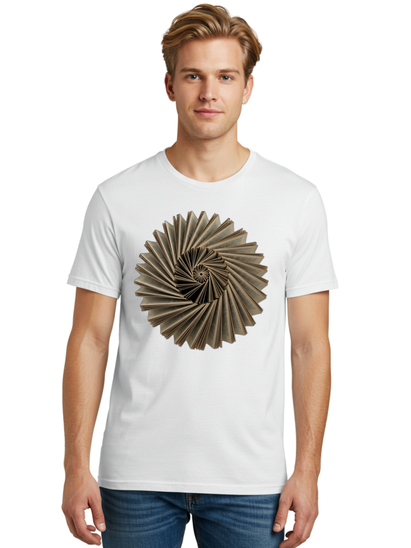 Book-Spiral Men'S Graphic Tee, 100% Cotton, Comfortable Casual Summer Wear, Machine Washable, Vintage Camera, Old Camera, Antique Camera, Black Camera, Classic Photography, Photography Equipment, Nostalgic Device, Film Camera, Camera Art Bal849