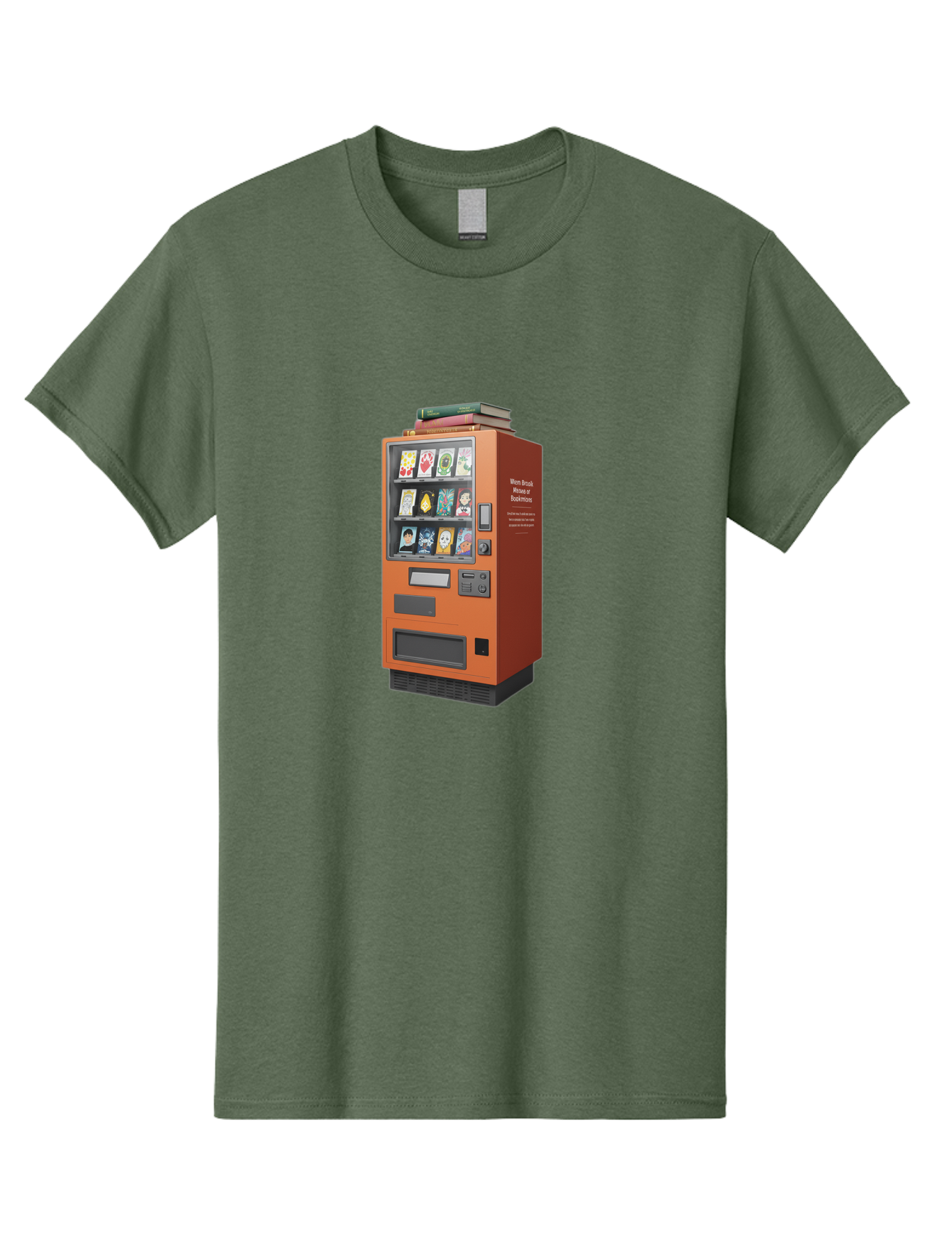Book-Vending-Machine Men'S Graphic Tee, 100% Cotton, Comfortable Casual Summer Wear, Machine Washable, Vintage Camera, Old Camera, Antique Camera, Black Camera, Classic Photography, Photography Equipment, Nostalgic Device, Film Camera, Bal850