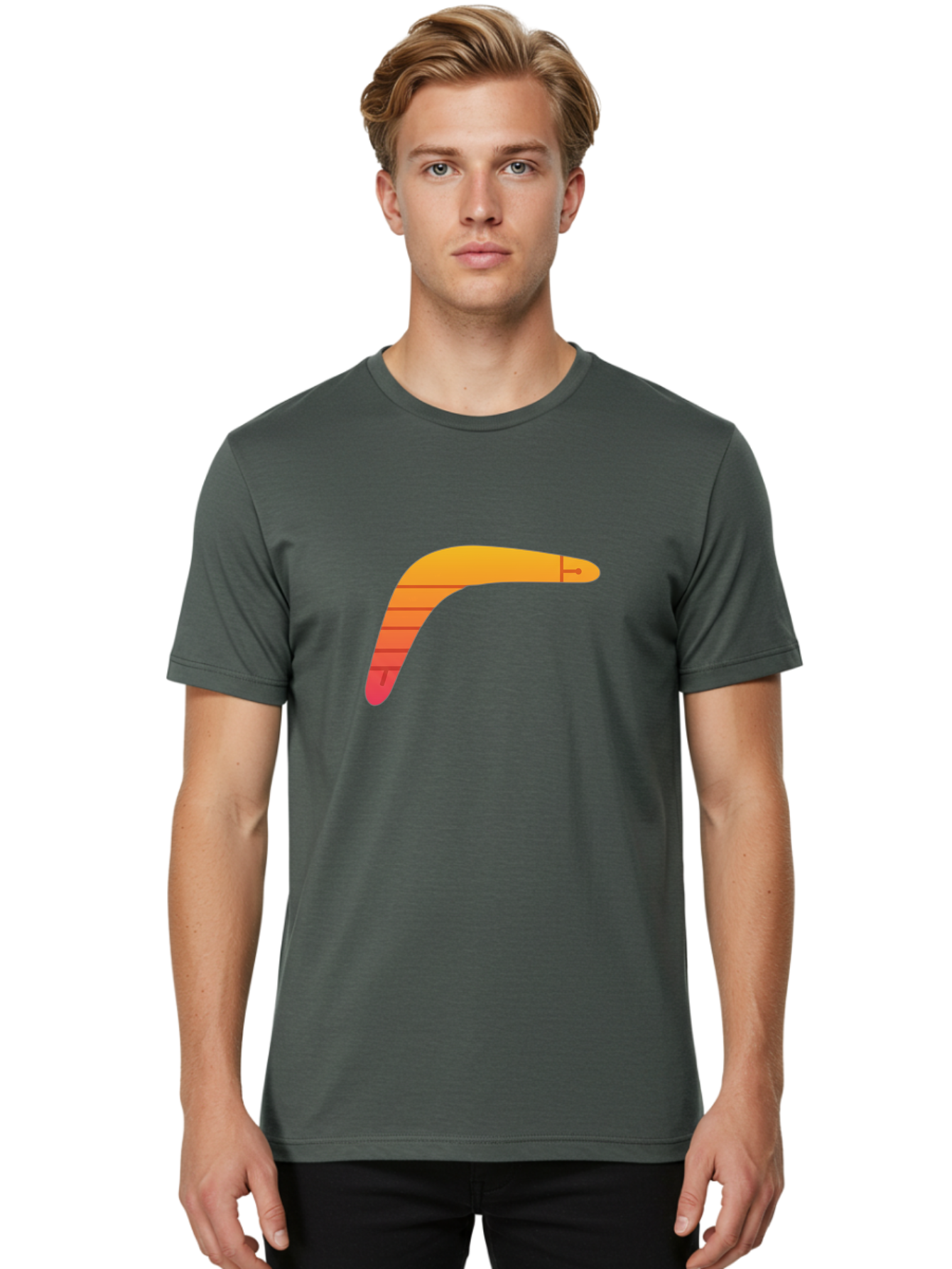 Boomerang Men'S Graphic Tee, 100% Cotton, Comfortable Casual Summer Wear, Machine Washable, Vintage Camera, Old Camera, Antique Camera, Black Camera, Classic Photography, Photography Equipment, Nostalgic Device, Film Camera, Camera Art Bal852