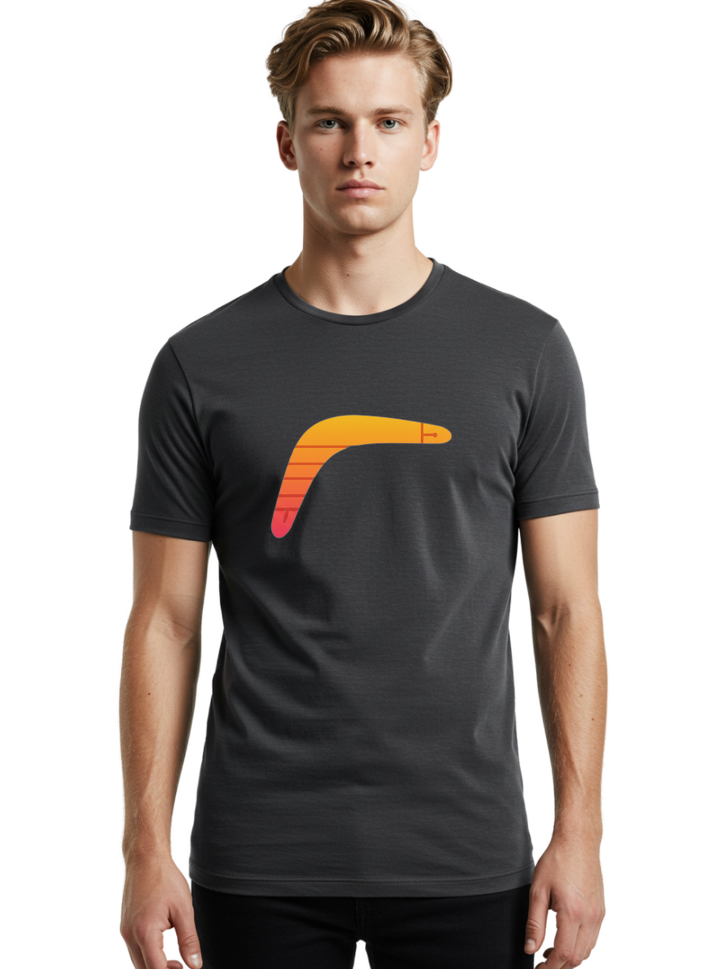 Boomerang Men'S Graphic Tee, 100% Cotton, Comfortable Casual Summer Wear, Machine Washable, Vintage Camera, Old Camera, Antique Camera, Black Camera, Classic Photography, Photography Equipment, Nostalgic Device, Film Camera, Camera Art Bal852