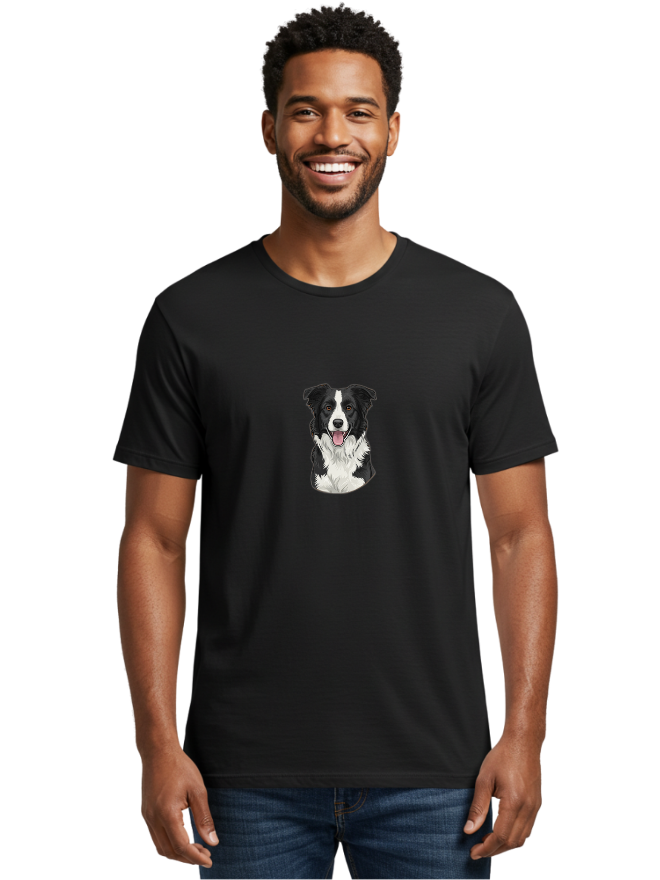 Border-Collie Men'S Graphic Tee, 100% Cotton, Comfortable Casual Summer Wear, Machine Washable, Vintage Camera, Old Camera, Antique Camera, Black Camera, Classic Photography, Photography Equipment, Nostalgic Device, Film Camera, Camera Art Bal853