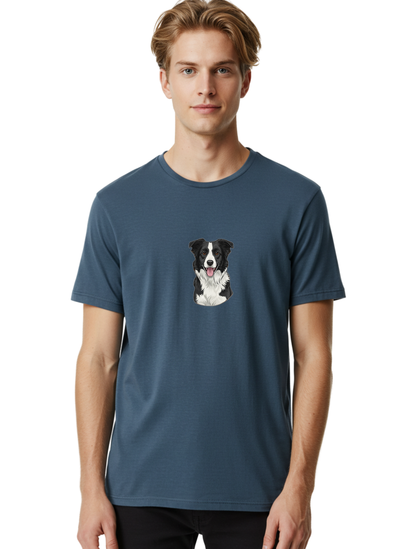 Border-Collie Men'S Graphic Tee, 100% Cotton, Comfortable Casual Summer Wear, Machine Washable, Vintage Camera, Old Camera, Antique Camera, Black Camera, Classic Photography, Photography Equipment, Nostalgic Device, Film Camera, Camera Art Bal853