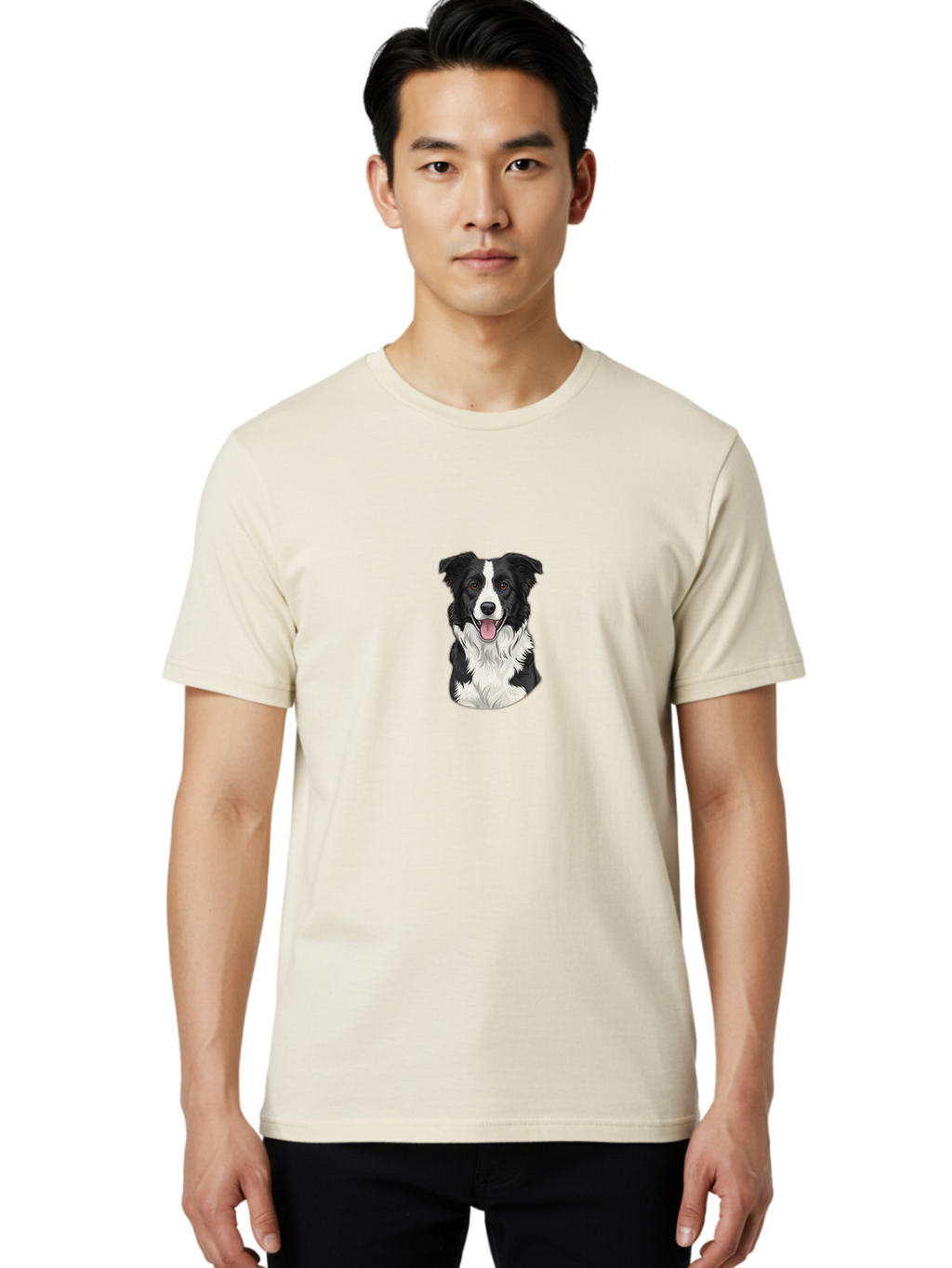 Border-Collie Men'S Graphic Tee, 100% Cotton, Comfortable Casual Summer Wear, Machine Washable, Vintage Camera, Old Camera, Antique Camera, Black Camera, Classic Photography, Photography Equipment, Nostalgic Device, Film Camera, Camera Art Bal853