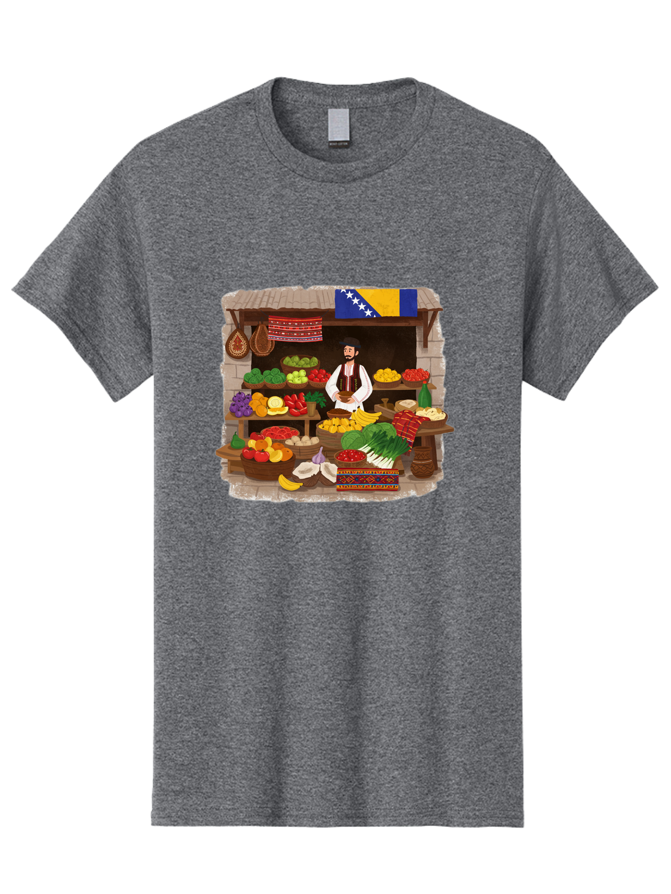Bosnia-And-Herzegovina-Market Men'S Graphic Tee, 100% Cotton, Comfortable Casual Summer Wear, Machine Washable, Vintage Camera, Old Camera, Antique Camera, Black Camera, Classic Photography, Photography Equipment, Nostalgic Device, Bal854