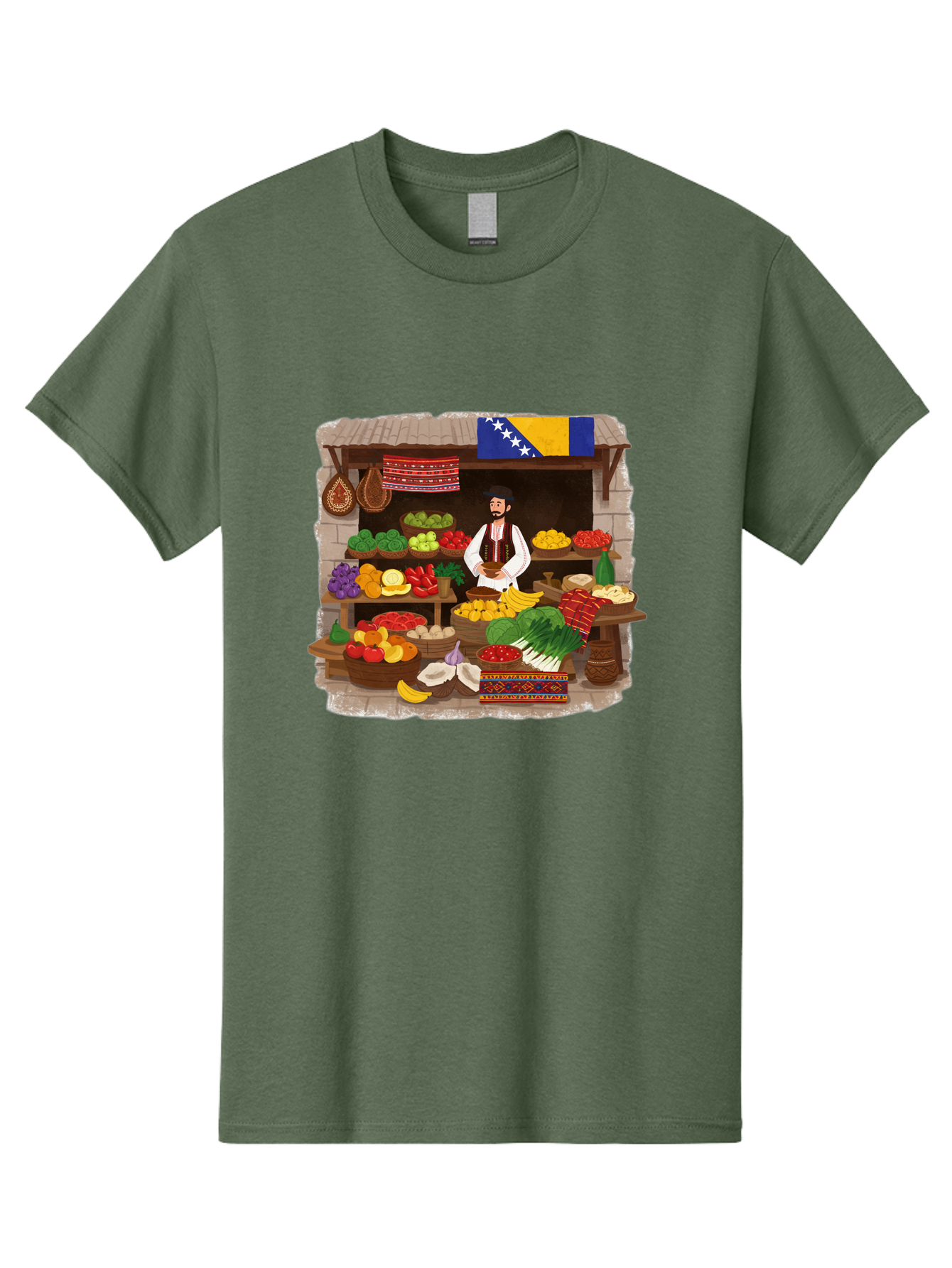 Bosnia-And-Herzegovina-Market Men'S Graphic Tee, 100% Cotton, Comfortable Casual Summer Wear, Machine Washable, Vintage Camera, Old Camera, Antique Camera, Black Camera, Classic Photography, Photography Equipment, Nostalgic Device, Bal854
