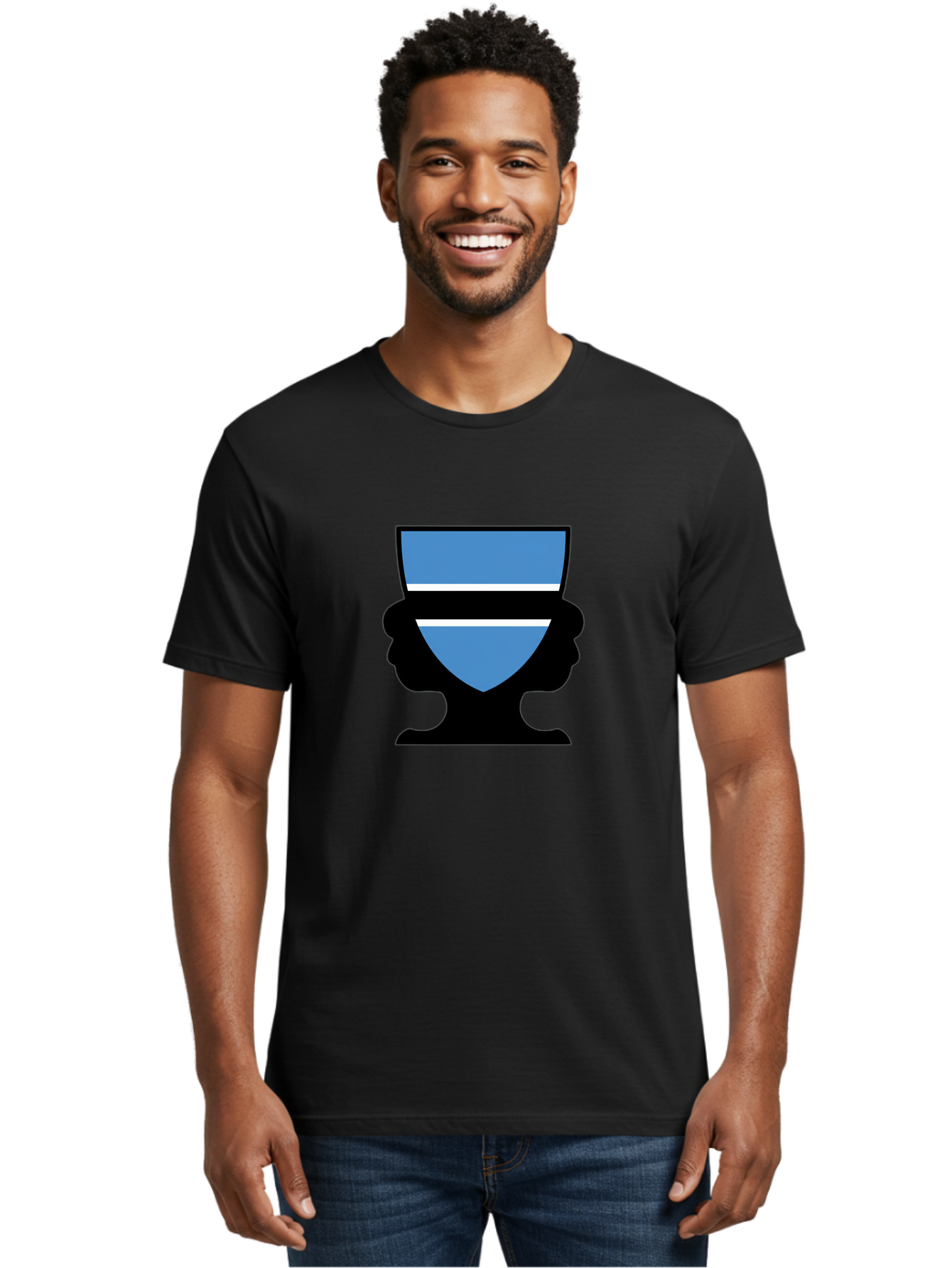 Botswana-Trophy Men'S Graphic Tee, 100% Cotton, Comfortable Casual Summer Wear, Machine Washable, Vintage Camera, Old Camera, Antique Camera, Black Camera, Classic Photography, Photography Equipment, Nostalgic Device, Film Camera, Camera Art Bal857