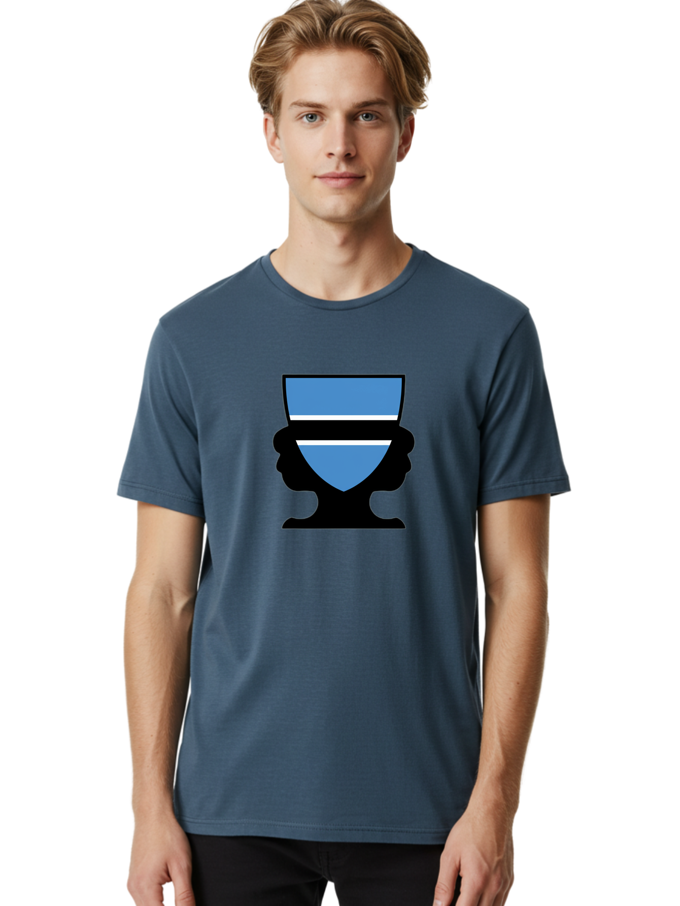 Botswana-Trophy Men'S Graphic Tee, 100% Cotton, Comfortable Casual Summer Wear, Machine Washable, Vintage Camera, Old Camera, Antique Camera, Black Camera, Classic Photography, Photography Equipment, Nostalgic Device, Film Camera, Camera Art Bal857