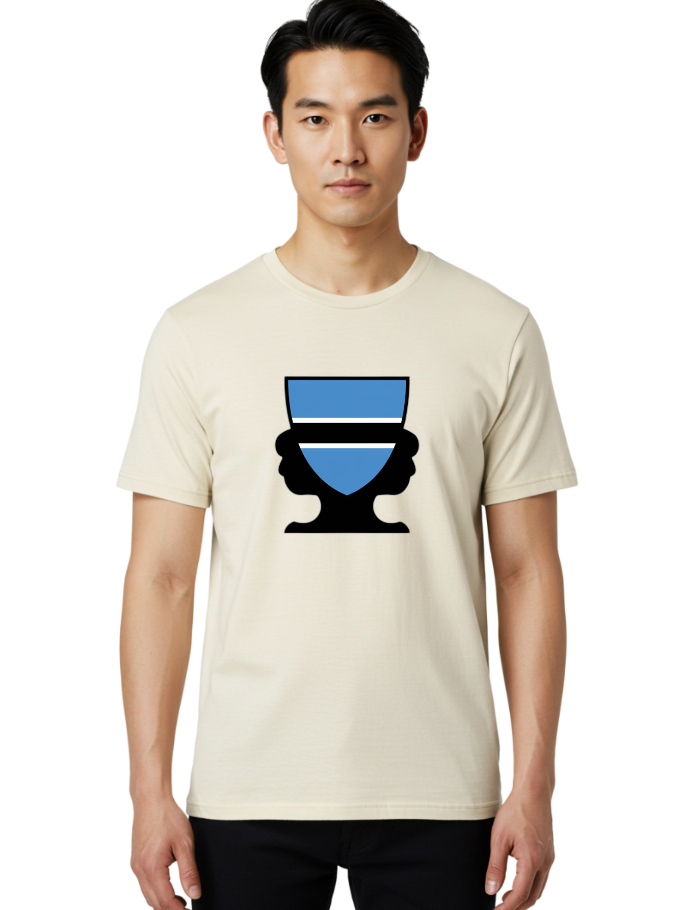 Botswana-Trophy Men'S Graphic Tee, 100% Cotton, Comfortable Casual Summer Wear, Machine Washable, Vintage Camera, Old Camera, Antique Camera, Black Camera, Classic Photography, Photography Equipment, Nostalgic Device, Film Camera, Camera Art Bal857