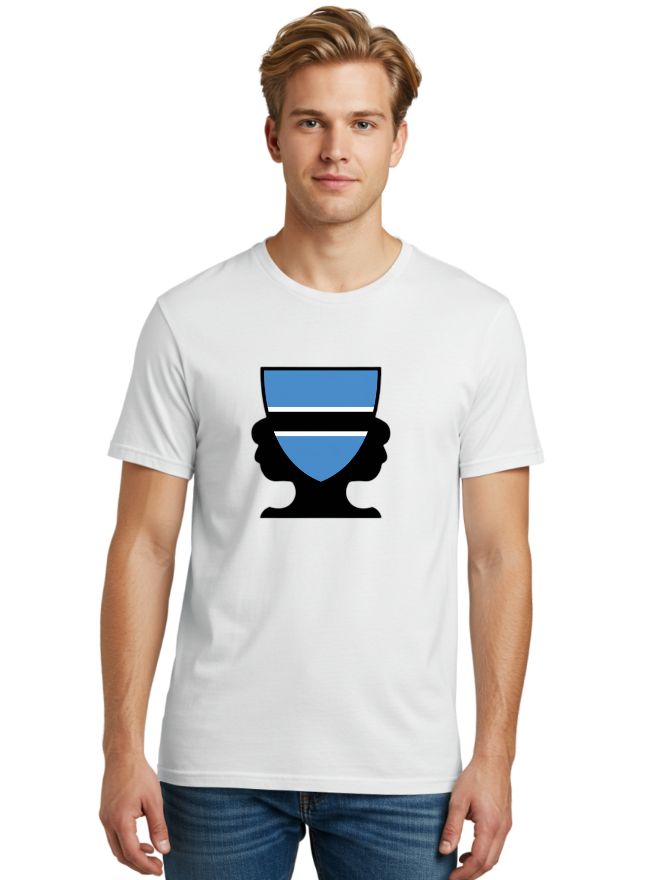 Botswana-Trophy Men'S Graphic Tee, 100% Cotton, Comfortable Casual Summer Wear, Machine Washable, Vintage Camera, Old Camera, Antique Camera, Black Camera, Classic Photography, Photography Equipment, Nostalgic Device, Film Camera, Camera Art Bal857