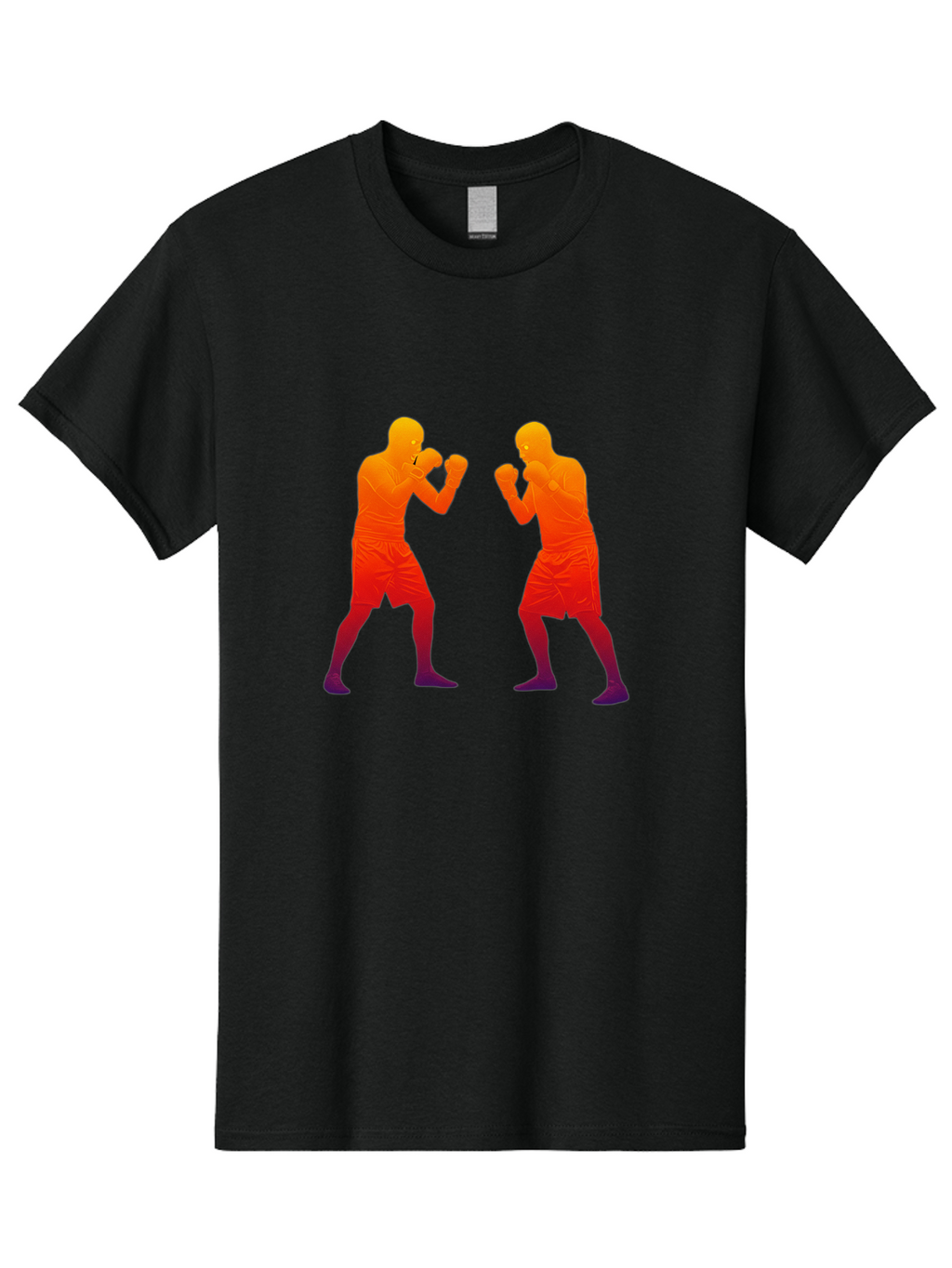 Boxing-Silhouettes Men'S Graphic Tee, 100% Cotton, Comfortable Casual Summer Wear, Machine Washable, Vintage Camera, Old Camera, Antique Camera, Black Camera, Classic Photography, Photography Equipment, Nostalgic Device, Film Camera, Bal860