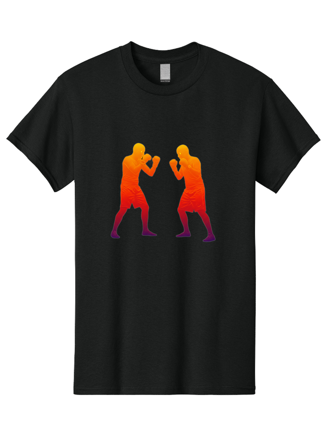 Boxing-Silhouettes Men'S Graphic Tee, 100% Cotton, Comfortable Casual Summer Wear, Machine Washable, Vintage Camera, Old Camera, Antique Camera, Black Camera, Classic Photography, Photography Equipment, Nostalgic Device, Film Camera, Bal860