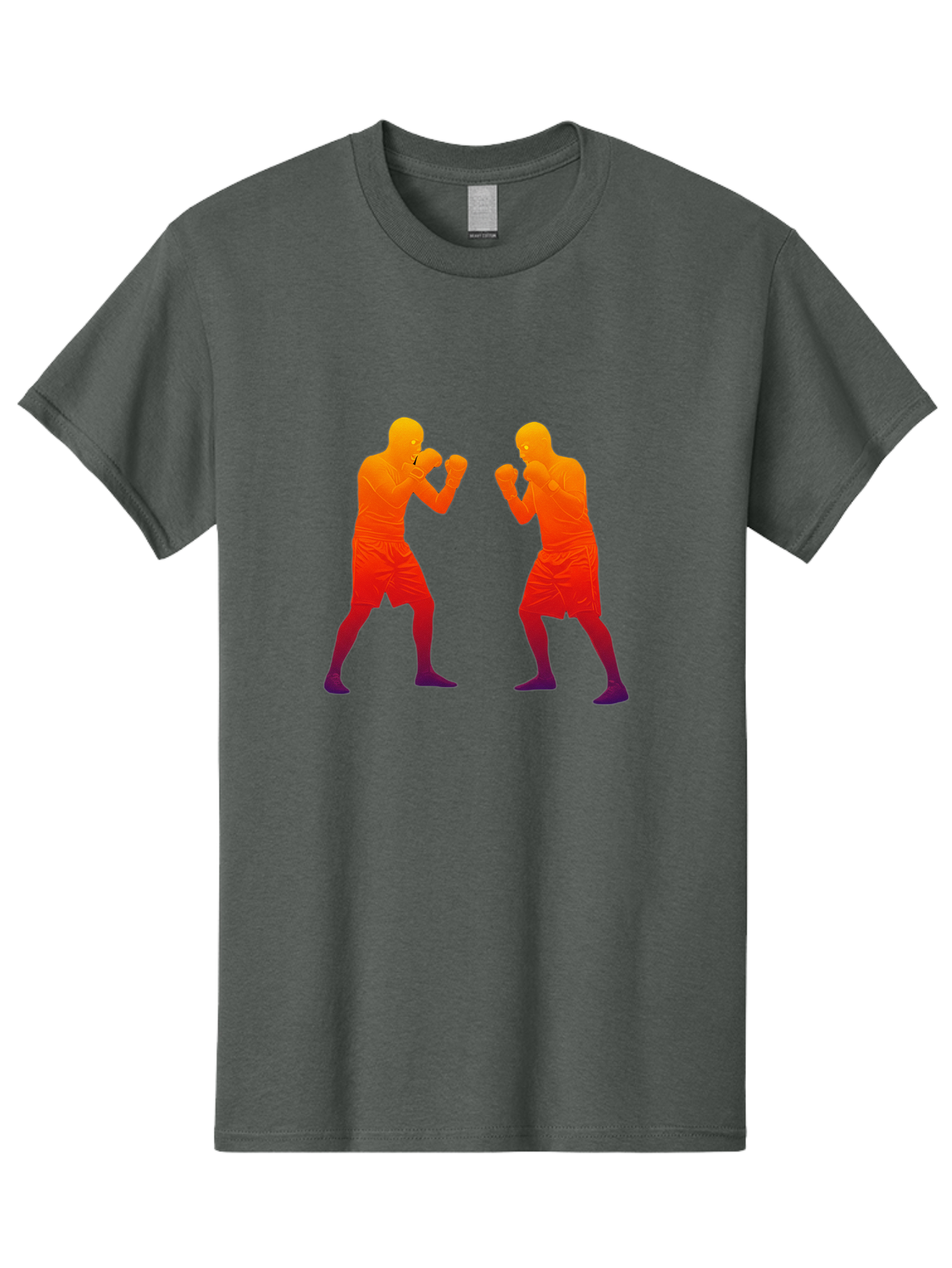 Boxing-Silhouettes Men'S Graphic Tee, 100% Cotton, Comfortable Casual Summer Wear, Machine Washable, Vintage Camera, Old Camera, Antique Camera, Black Camera, Classic Photography, Photography Equipment, Nostalgic Device, Film Camera, Bal860