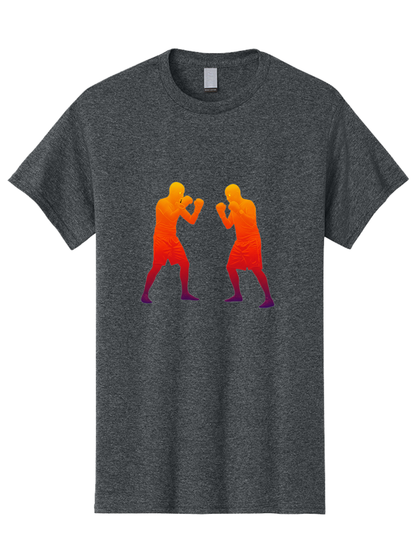 Boxing-Silhouettes Men'S Graphic Tee, 100% Cotton, Comfortable Casual Summer Wear, Machine Washable, Vintage Camera, Old Camera, Antique Camera, Black Camera, Classic Photography, Photography Equipment, Nostalgic Device, Film Camera, Bal860