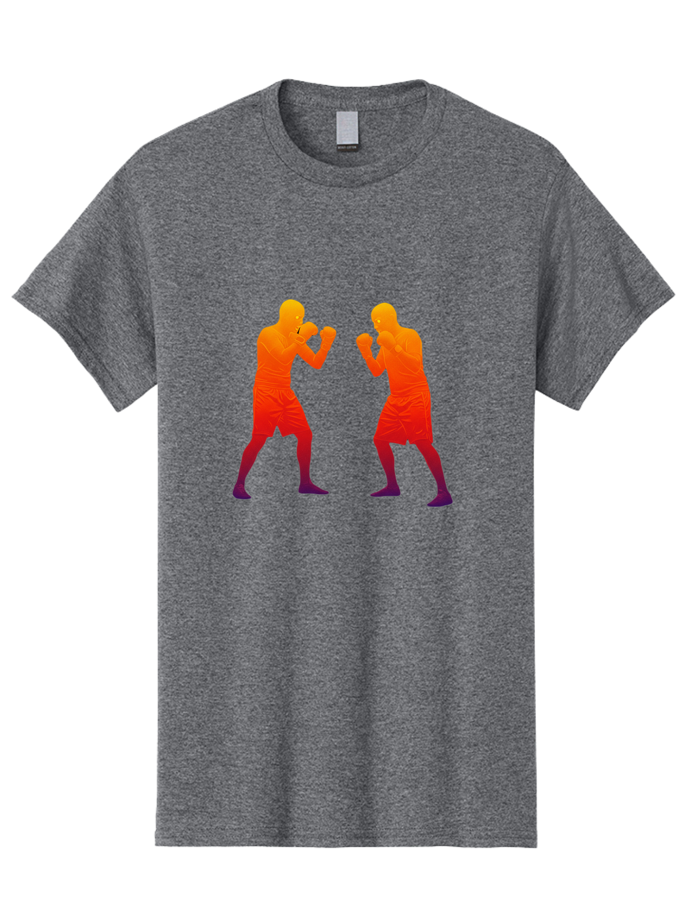 Boxing-Silhouettes Men'S Graphic Tee, 100% Cotton, Comfortable Casual Summer Wear, Machine Washable, Vintage Camera, Old Camera, Antique Camera, Black Camera, Classic Photography, Photography Equipment, Nostalgic Device, Film Camera, Bal860