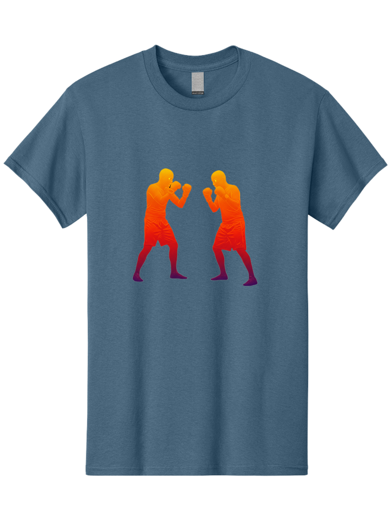 Boxing-Silhouettes Men'S Graphic Tee, 100% Cotton, Comfortable Casual Summer Wear, Machine Washable, Vintage Camera, Old Camera, Antique Camera, Black Camera, Classic Photography, Photography Equipment, Nostalgic Device, Film Camera, Bal860