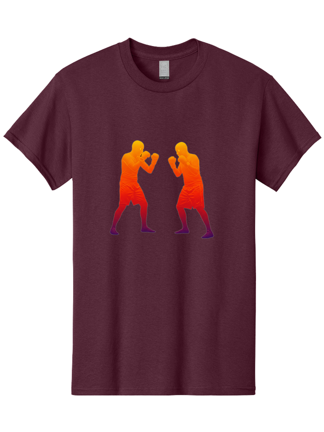Boxing-Silhouettes Men'S Graphic Tee, 100% Cotton, Comfortable Casual Summer Wear, Machine Washable, Vintage Camera, Old Camera, Antique Camera, Black Camera, Classic Photography, Photography Equipment, Nostalgic Device, Film Camera, Bal860