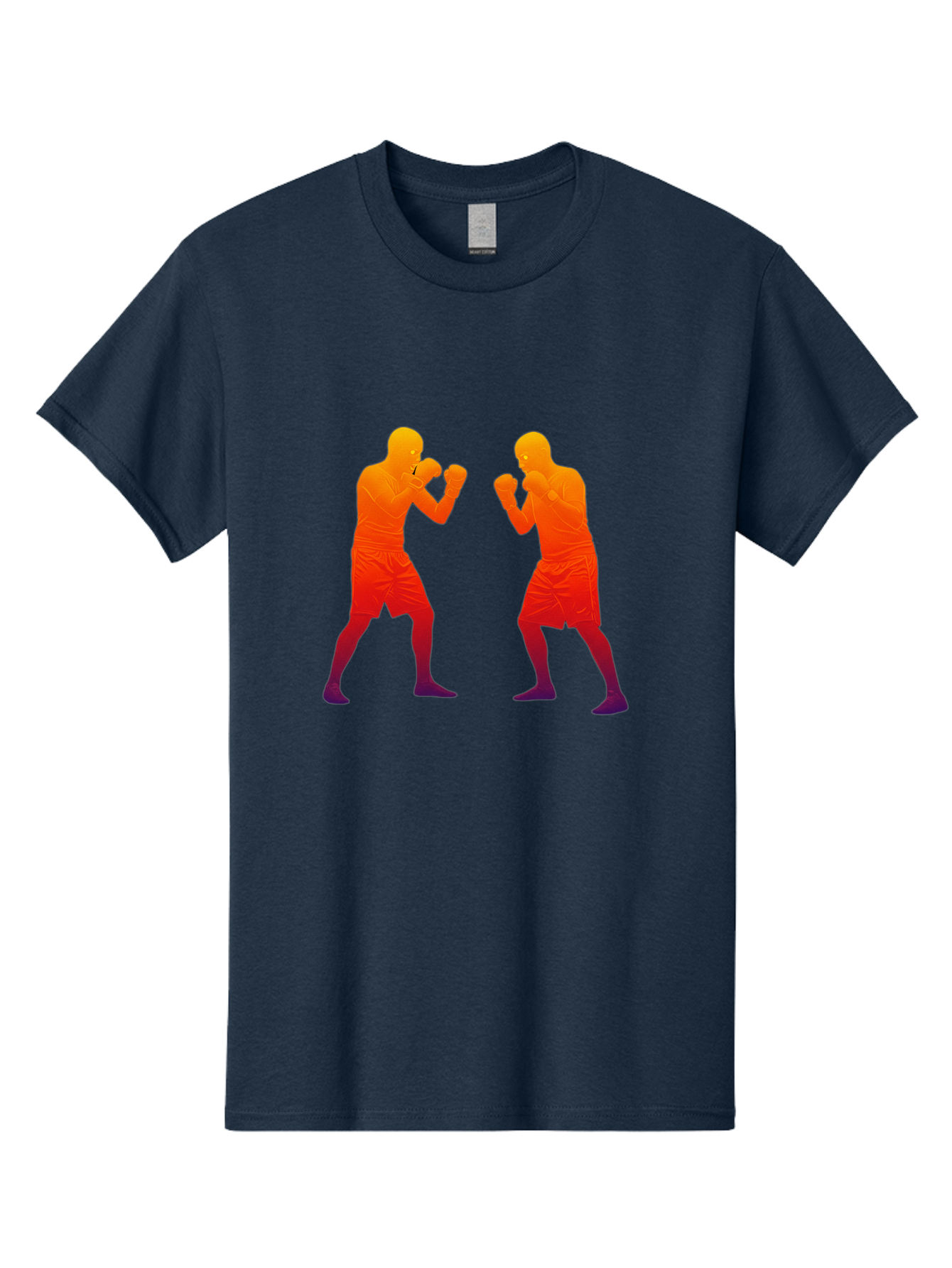 Boxing-Silhouettes Men'S Graphic Tee, 100% Cotton, Comfortable Casual Summer Wear, Machine Washable, Vintage Camera, Old Camera, Antique Camera, Black Camera, Classic Photography, Photography Equipment, Nostalgic Device, Film Camera, Bal860