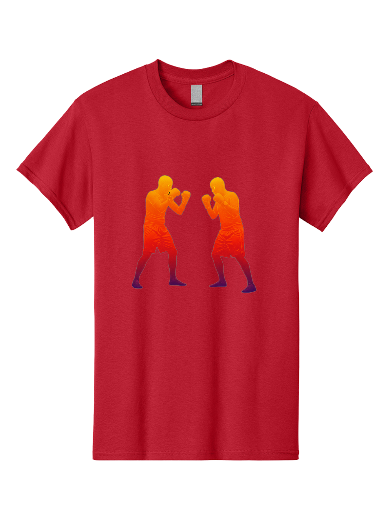 Boxing-Silhouettes Men'S Graphic Tee, 100% Cotton, Comfortable Casual Summer Wear, Machine Washable, Vintage Camera, Old Camera, Antique Camera, Black Camera, Classic Photography, Photography Equipment, Nostalgic Device, Film Camera, Bal860