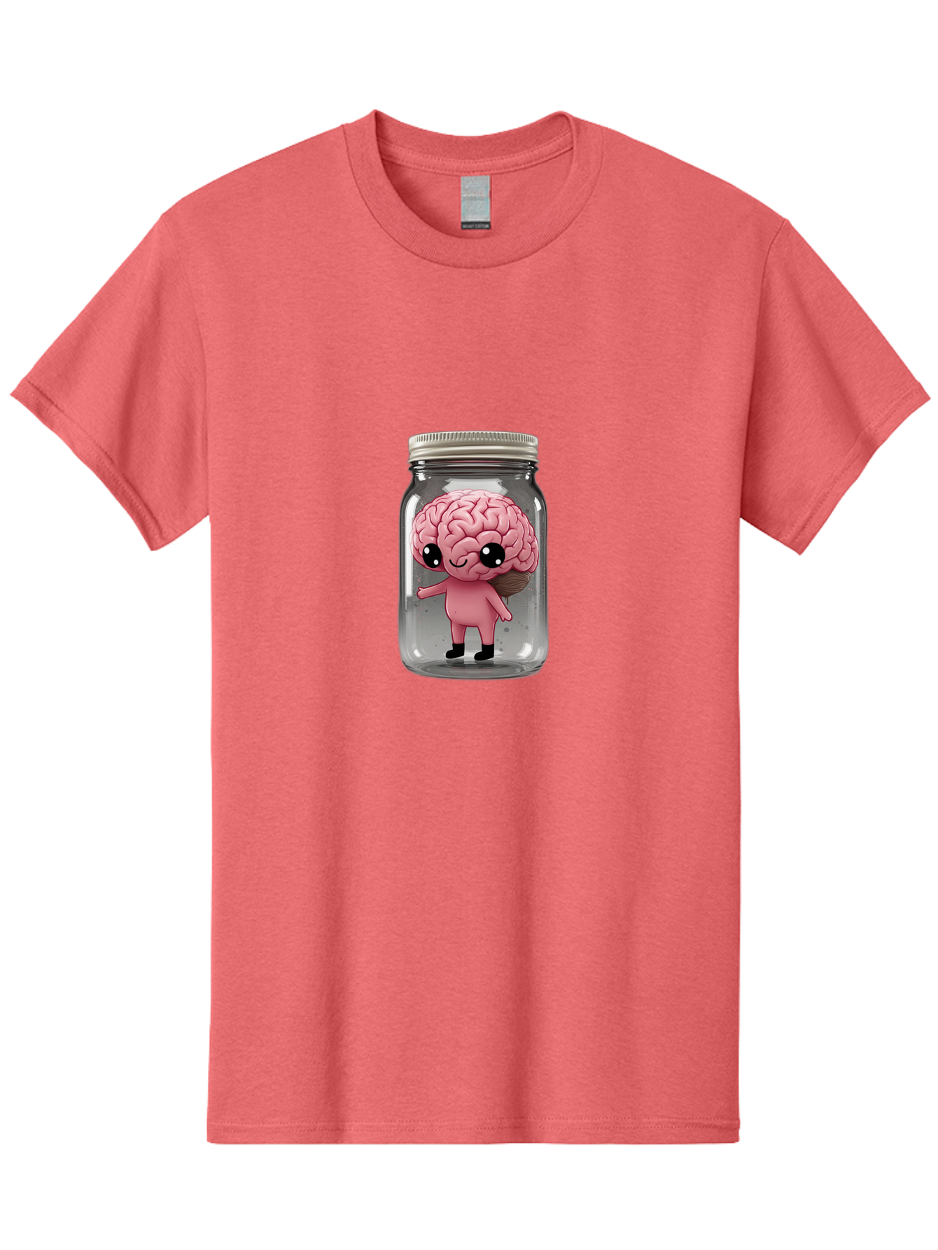 Brain-Character-In-Jar-1 Men'S Graphic Tee, 100% Cotton, Comfortable Casual Summer Wear, Machine Washable, Vintage Camera, Old Camera, Antique Camera, Black Camera, Classic Photography, Photography Equipment, Nostalgic Device, Film Camera, Bal861
