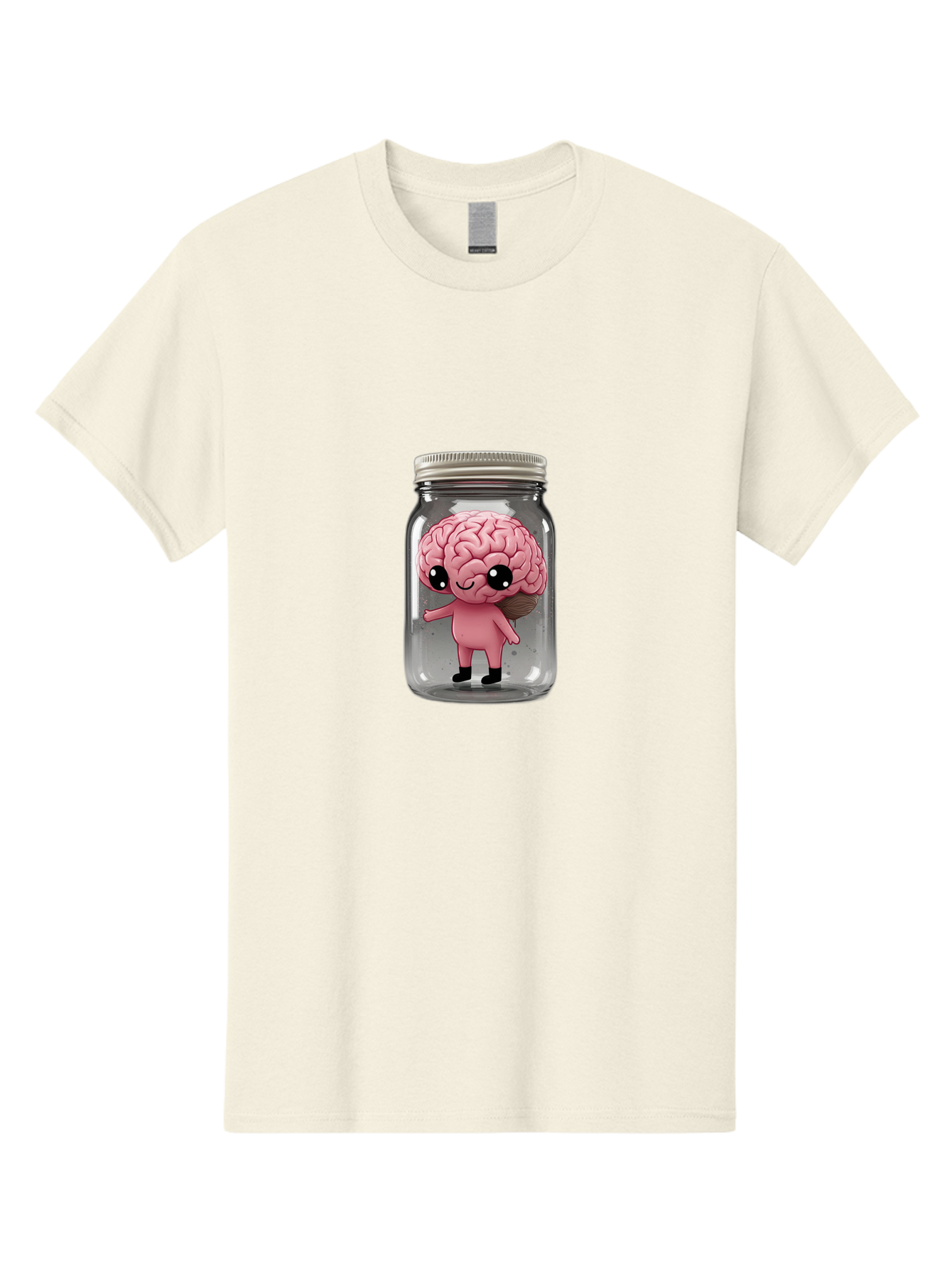 Brain-Character-In-Jar-1 Men'S Graphic Tee, 100% Cotton, Comfortable Casual Summer Wear, Machine Washable, Vintage Camera, Old Camera, Antique Camera, Black Camera, Classic Photography, Photography Equipment, Nostalgic Device, Film Camera, Bal861