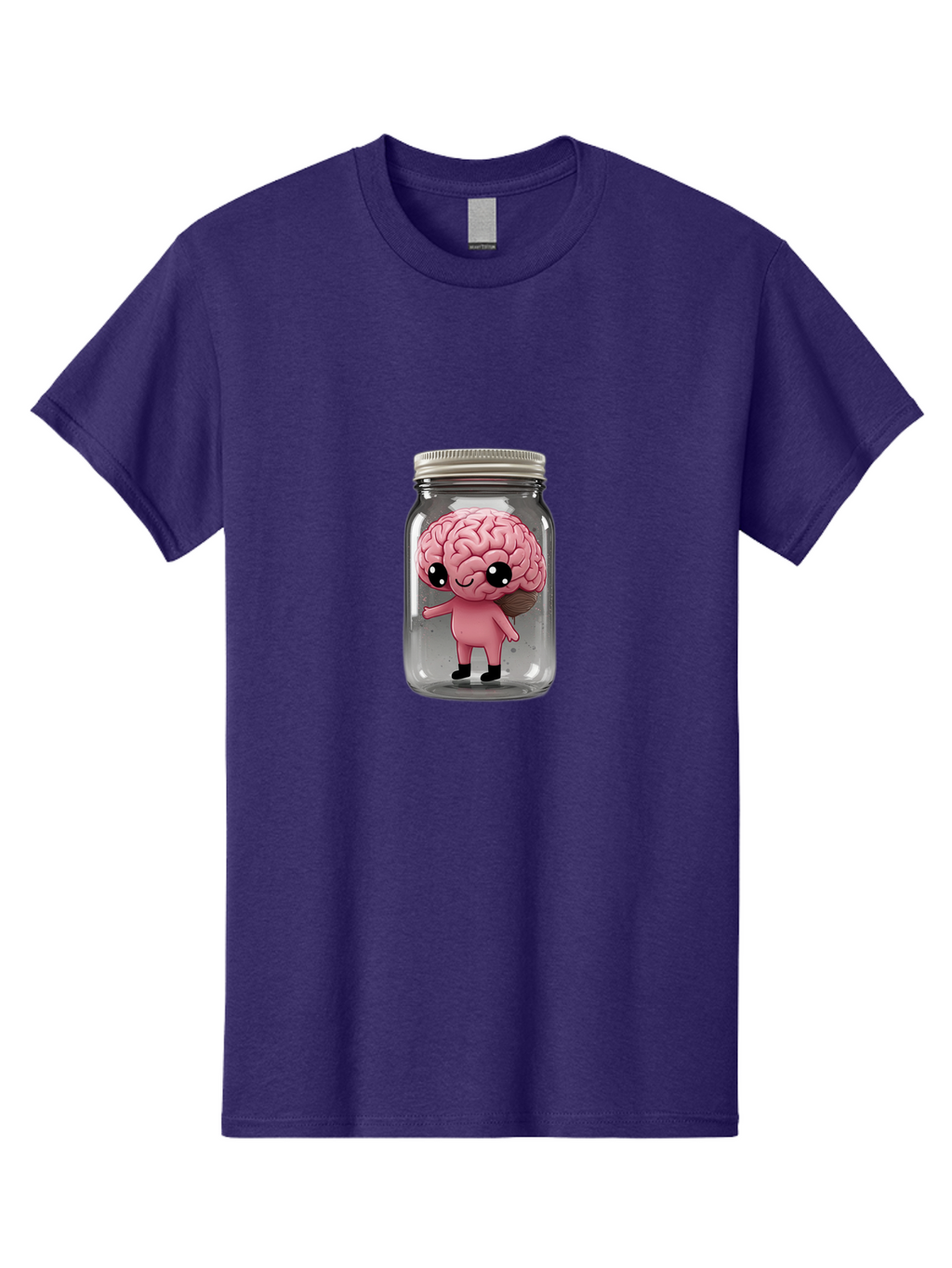 Brain-Character-In-Jar-1 Men'S Graphic Tee, 100% Cotton, Comfortable Casual Summer Wear, Machine Washable, Vintage Camera, Old Camera, Antique Camera, Black Camera, Classic Photography, Photography Equipment, Nostalgic Device, Film Camera, Bal861