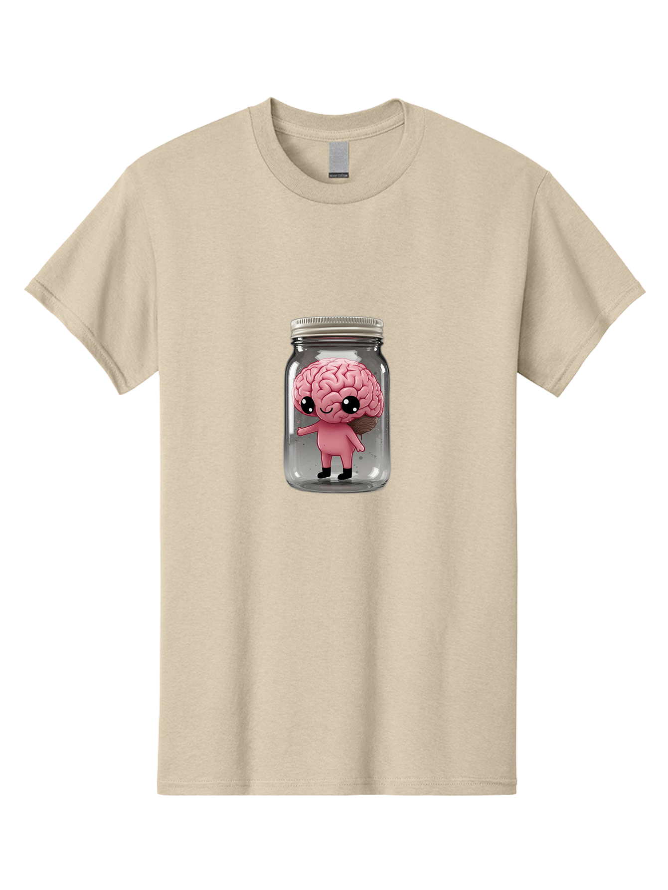 Brain-Character-In-Jar-1 Men'S Graphic Tee, 100% Cotton, Comfortable Casual Summer Wear, Machine Washable, Vintage Camera, Old Camera, Antique Camera, Black Camera, Classic Photography, Photography Equipment, Nostalgic Device, Film Camera, Bal861