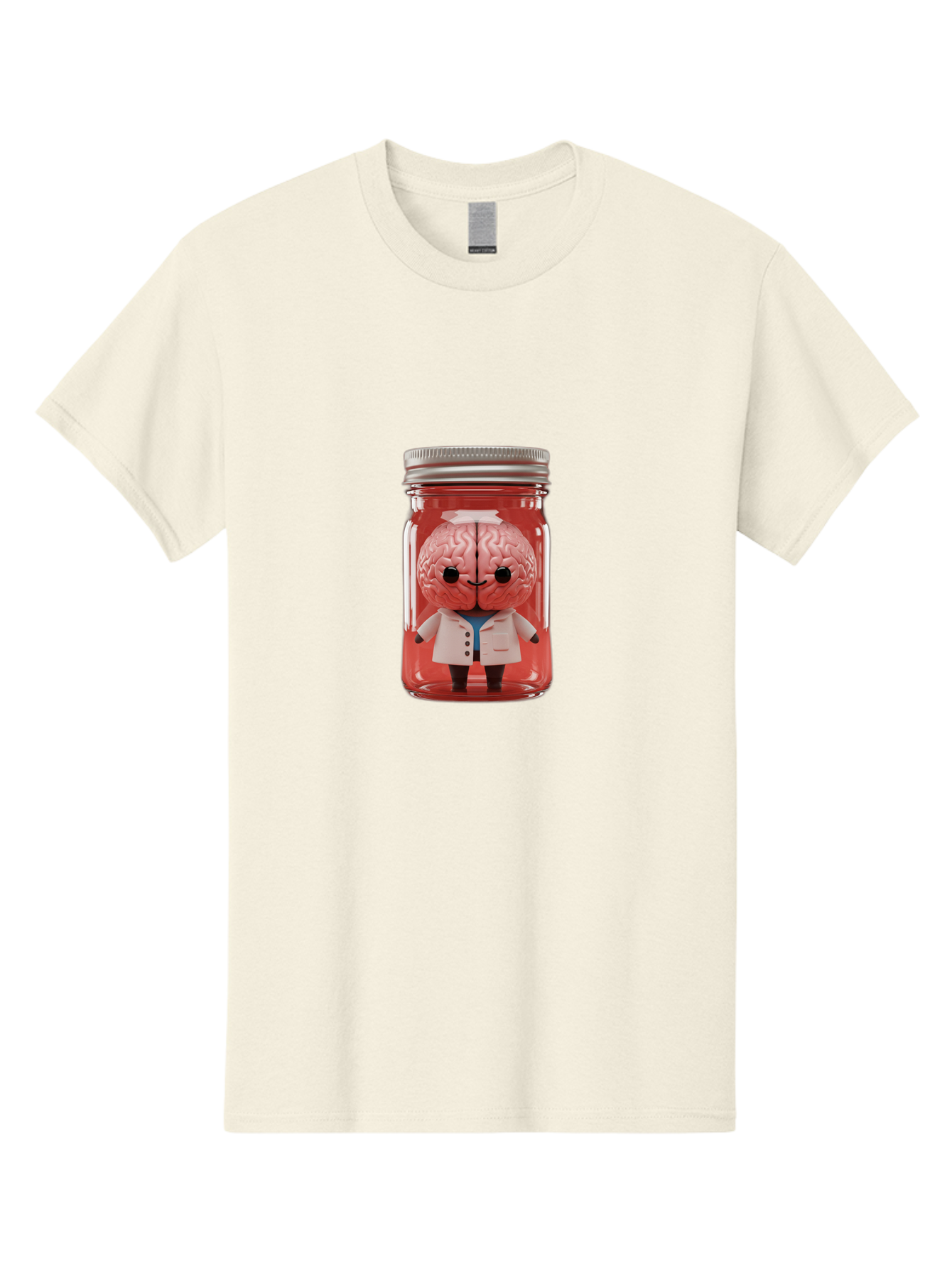 Brain-Character-In-Jar Men'S Graphic Tee, 100% Cotton, Comfortable Casual Summer Wear, Machine Washable, Vintage Camera, Old Camera, Antique Camera, Black Camera, Classic Photography, Photography Equipment, Nostalgic Device, Film Camera, Bal862