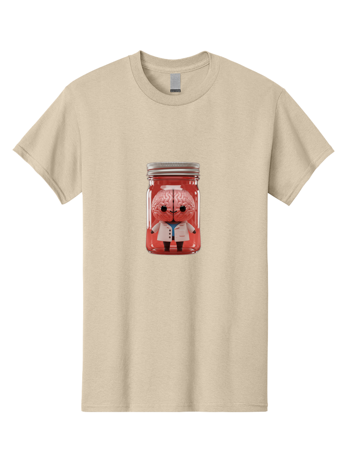 Brain-Character-In-Jar Men'S Graphic Tee, 100% Cotton, Comfortable Casual Summer Wear, Machine Washable, Vintage Camera, Old Camera, Antique Camera, Black Camera, Classic Photography, Photography Equipment, Nostalgic Device, Film Camera, Bal862