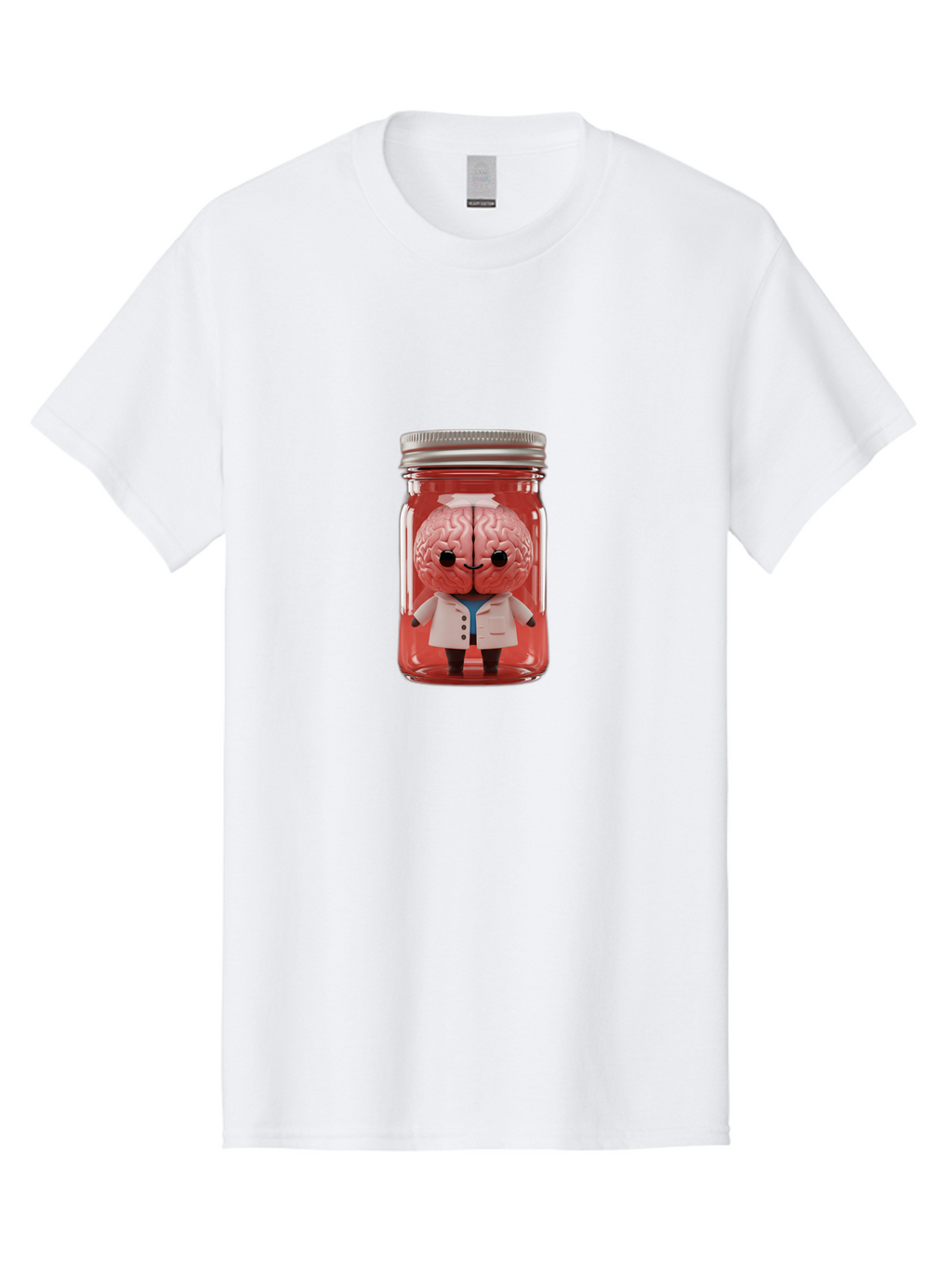 Brain-Character-In-Jar Men'S Graphic Tee, 100% Cotton, Comfortable Casual Summer Wear, Machine Washable, Vintage Camera, Old Camera, Antique Camera, Black Camera, Classic Photography, Photography Equipment, Nostalgic Device, Film Camera, Bal862