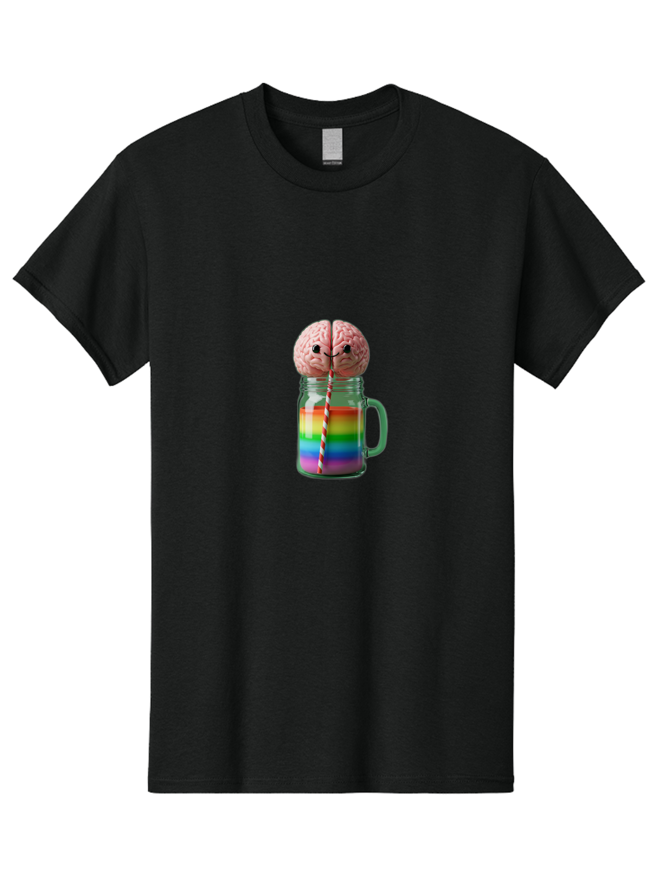 Brain-Drinking-Rainbow Men'S Graphic Tee, 100% Cotton, Comfortable Casual Summer Wear, Machine Washable, Vintage Camera, Old Camera, Antique Camera, Black Camera, Classic Photography, Photography Equipment, Nostalgic Device, Film Camera, Bal863