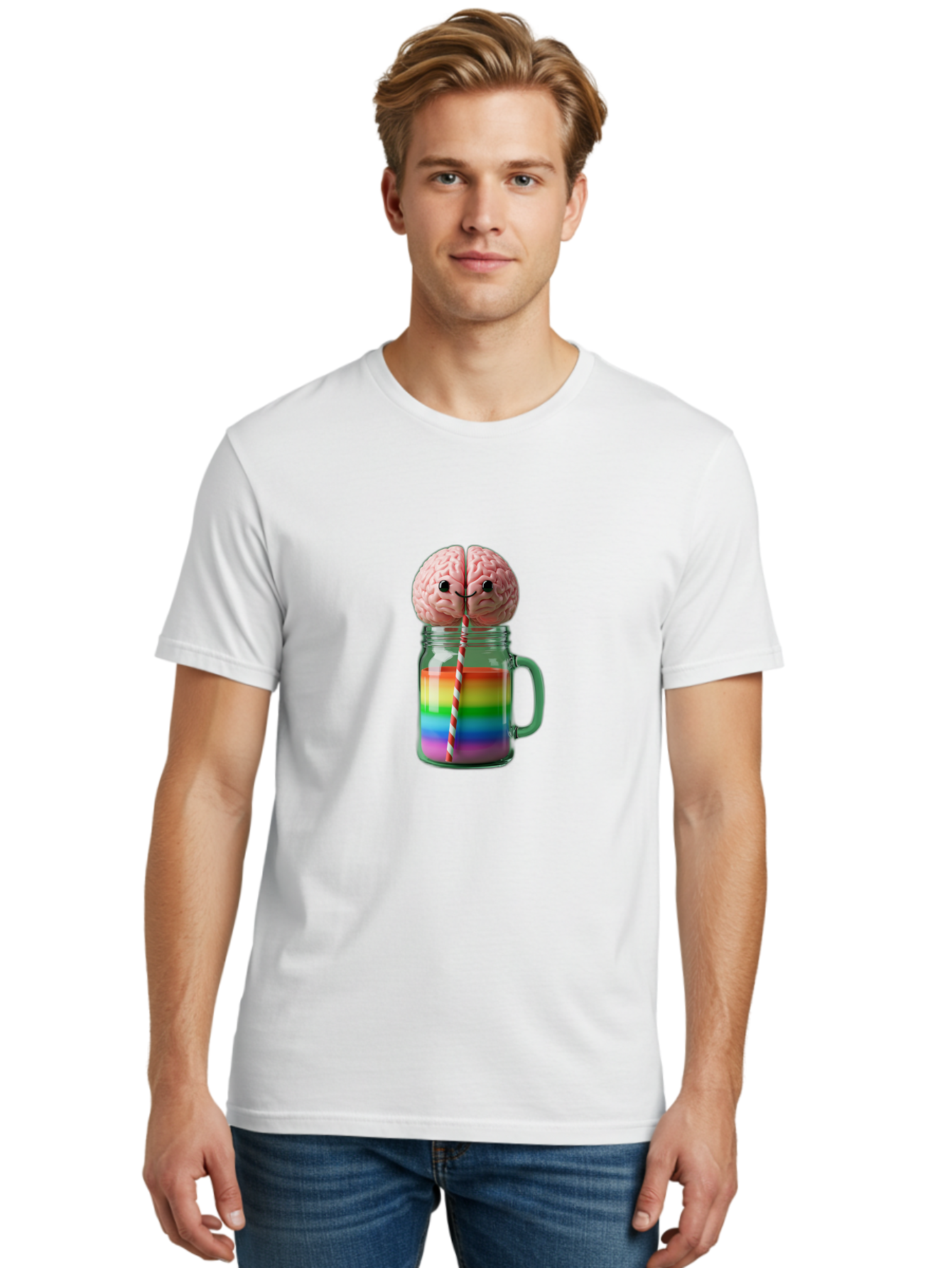 Brain-Drinking-Rainbow Men'S Graphic Tee, 100% Cotton, Comfortable Casual Summer Wear, Machine Washable, Vintage Camera, Old Camera, Antique Camera, Black Camera, Classic Photography, Photography Equipment, Nostalgic Device, Film Camera, Bal863