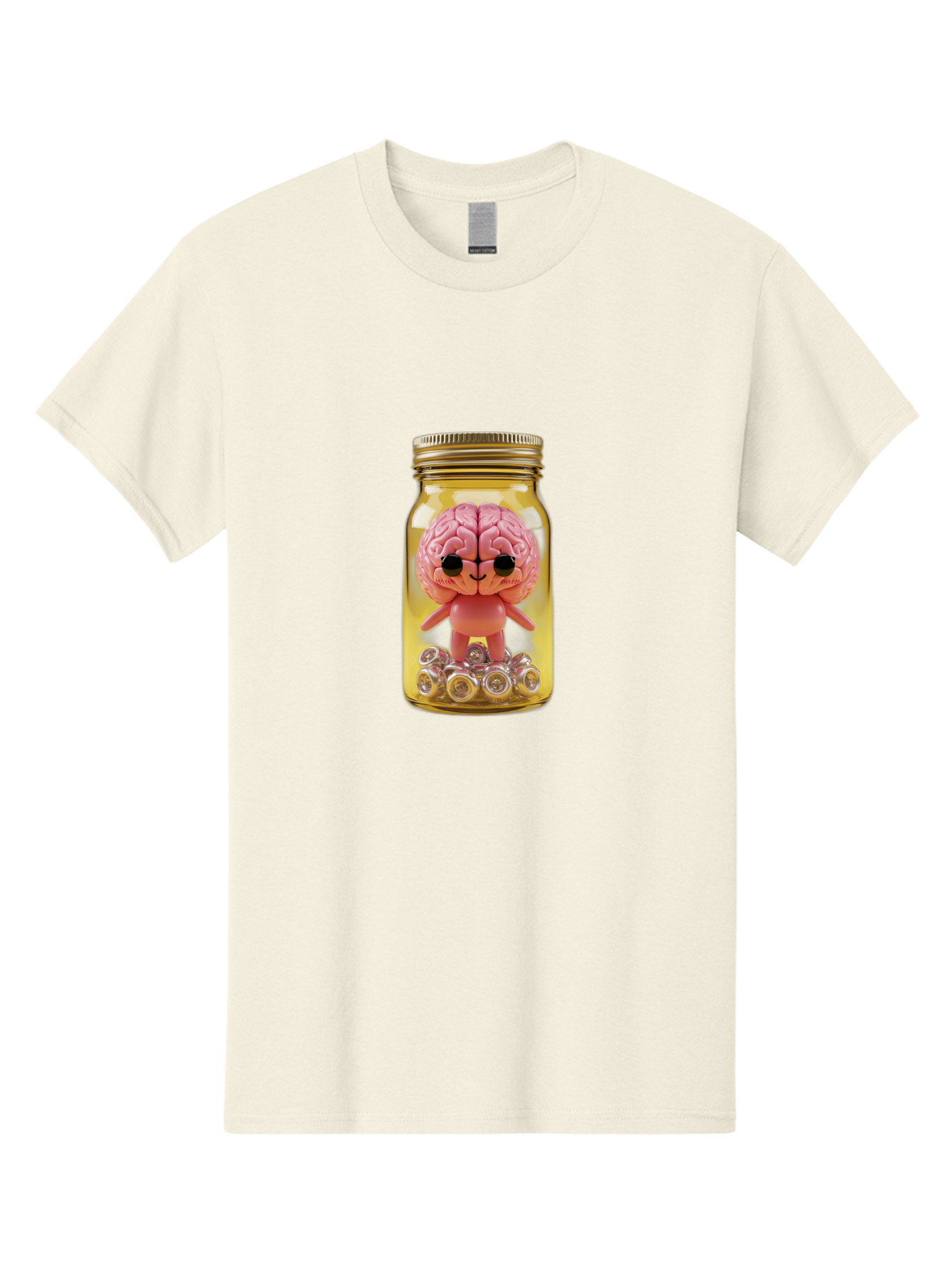 Brain-Figurine-In-Jar Men'S Graphic Tee, 100% Cotton, Comfortable Casual Summer Wear, Machine Washable, Vintage Camera, Old Camera, Antique Camera, Black Camera, Classic Photography, Photography Equipment, Nostalgic Device, Film Camera, Bal864