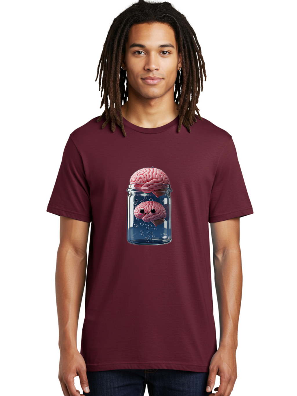 Brain-In-A-Jar-1 Men'S Graphic Tee, 100% Cotton, Comfortable Casual Summer Wear, Machine Washable, Vintage Camera, Old Camera, Antique Camera, Black Camera, Classic Photography, Photography Equipment, Nostalgic Device, Film Camera, Camera Art Bal867