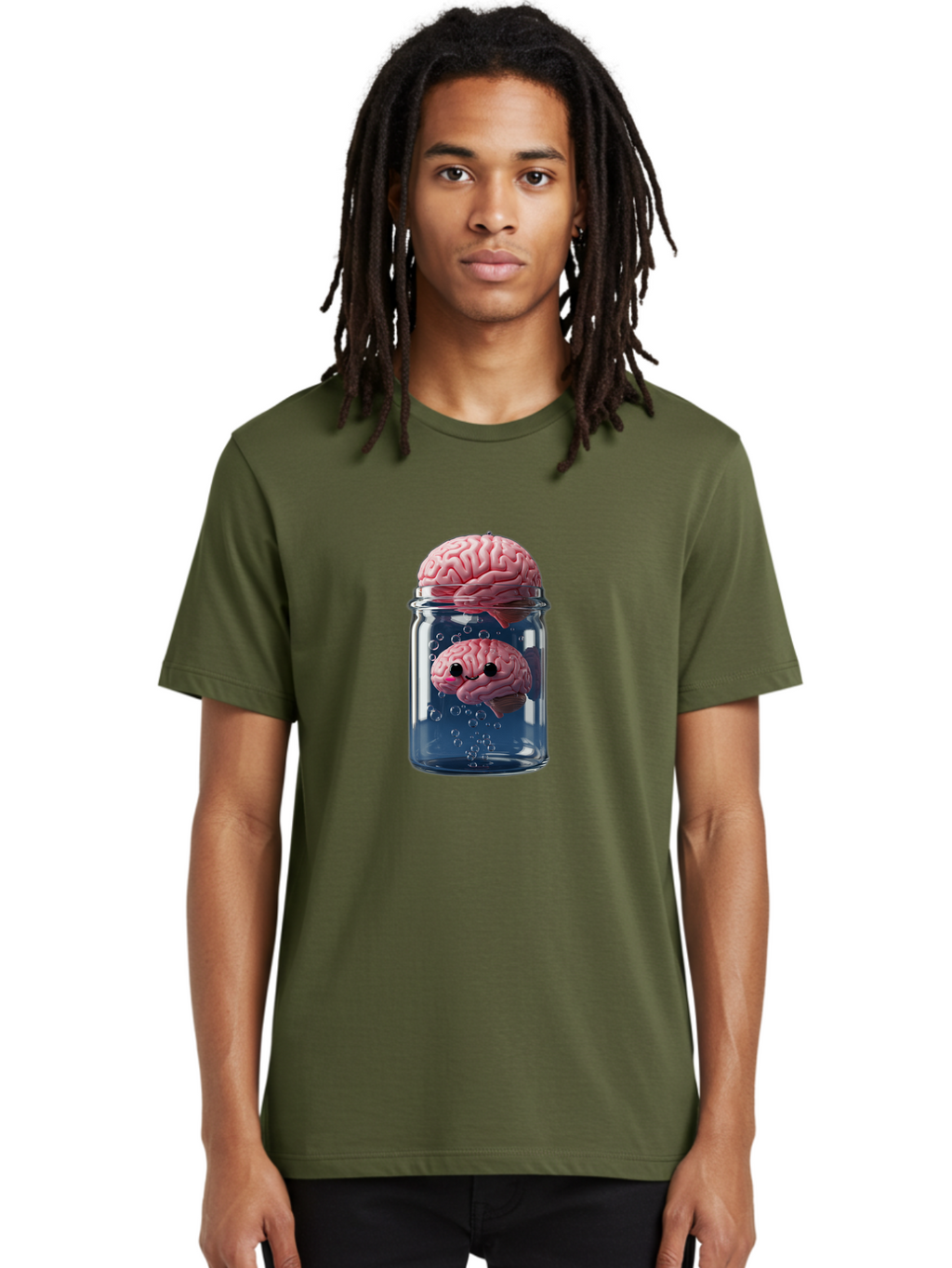 Brain-In-A-Jar-1 Men'S Graphic Tee, 100% Cotton, Comfortable Casual Summer Wear, Machine Washable, Vintage Camera, Old Camera, Antique Camera, Black Camera, Classic Photography, Photography Equipment, Nostalgic Device, Film Camera, Camera Art Bal867