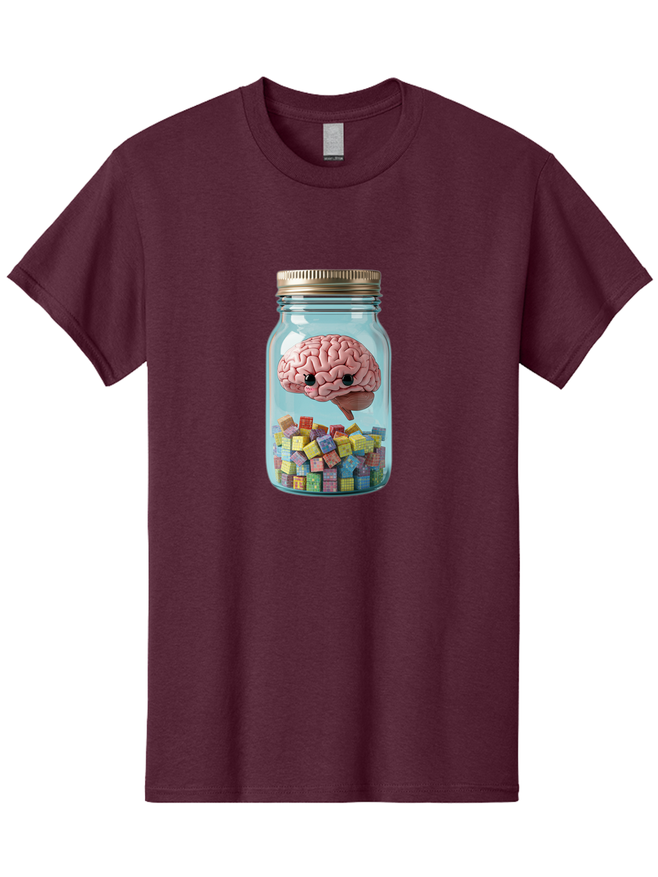 Brain-In-A-Jar-2 Men'S Graphic Tee, 100% Cotton, Comfortable Casual Summer Wear, Machine Washable, Vintage Camera, Old Camera, Antique Camera, Black Camera, Classic Photography, Photography Equipment, Nostalgic Device, Film Camera, Camera Art Bal868