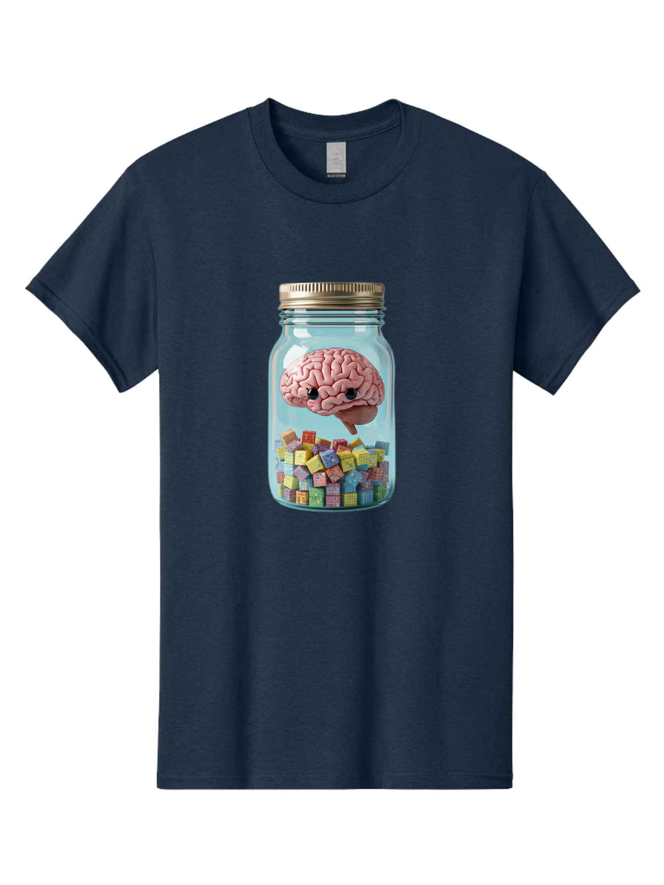 Brain-In-A-Jar-2 Men'S Graphic Tee, 100% Cotton, Comfortable Casual Summer Wear, Machine Washable, Vintage Camera, Old Camera, Antique Camera, Black Camera, Classic Photography, Photography Equipment, Nostalgic Device, Film Camera, Camera Art Bal868
