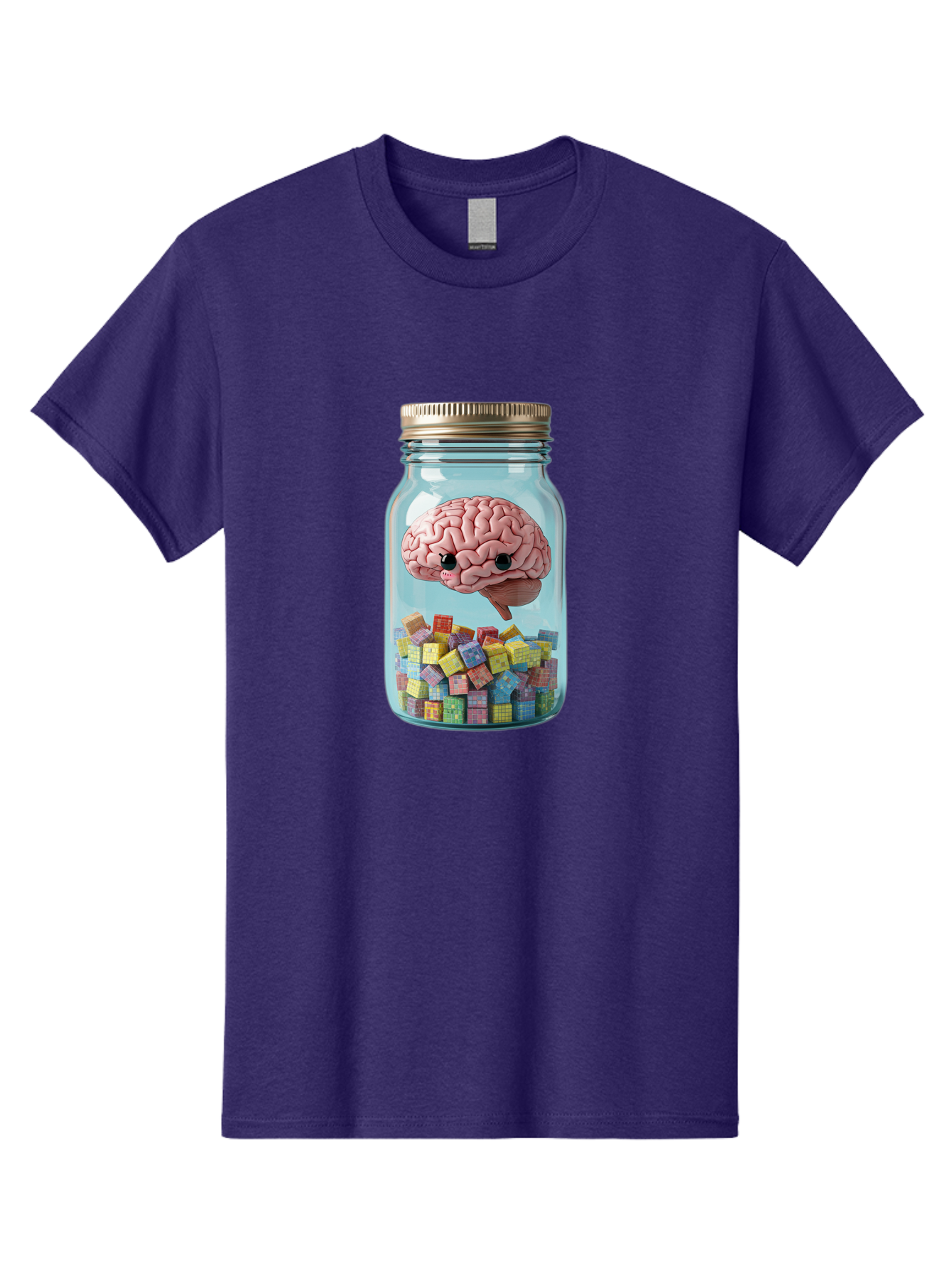 Brain-In-A-Jar-2 Men'S Graphic Tee, 100% Cotton, Comfortable Casual Summer Wear, Machine Washable, Vintage Camera, Old Camera, Antique Camera, Black Camera, Classic Photography, Photography Equipment, Nostalgic Device, Film Camera, Camera Art Bal868