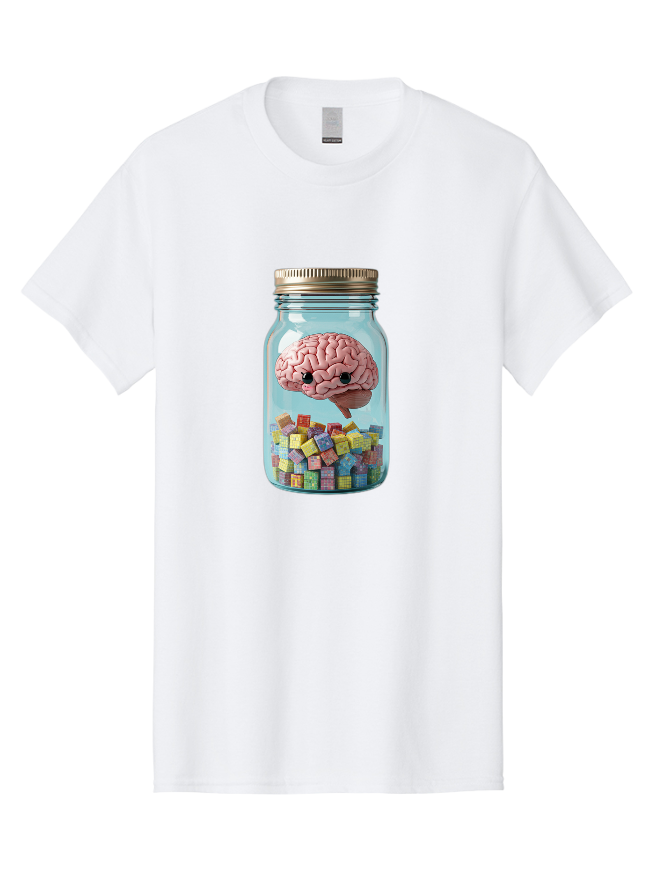 Brain-In-A-Jar-2 Men'S Graphic Tee, 100% Cotton, Comfortable Casual Summer Wear, Machine Washable, Vintage Camera, Old Camera, Antique Camera, Black Camera, Classic Photography, Photography Equipment, Nostalgic Device, Film Camera, Camera Art Bal868