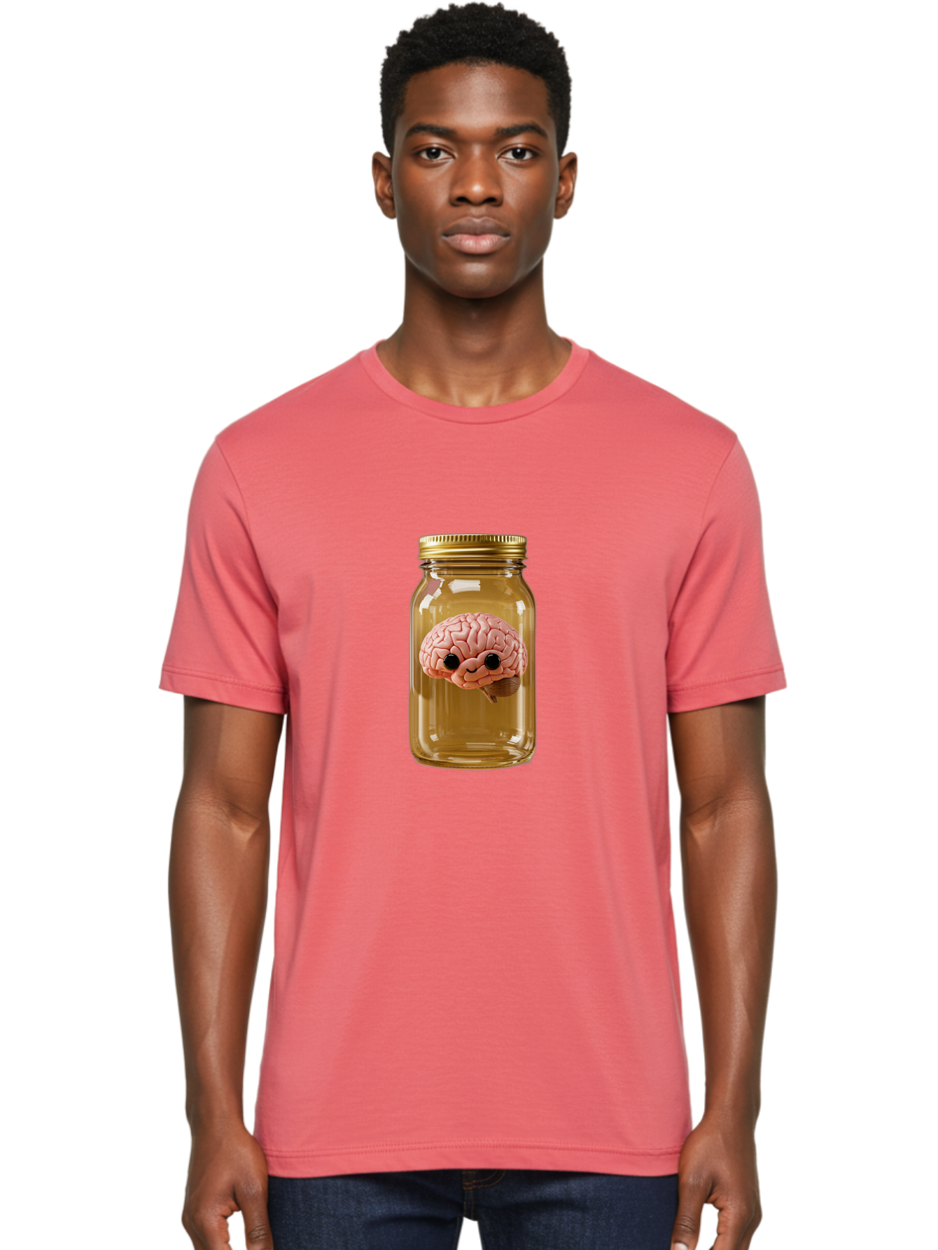 Brain-In-A-Jar-3 Men'S Graphic Tee, 100% Cotton, Comfortable Casual Summer Wear, Machine Washable, Vintage Camera, Old Camera, Antique Camera, Black Camera, Classic Photography, Photography Equipment, Nostalgic Device, Film Camera, Camera Art Bal869