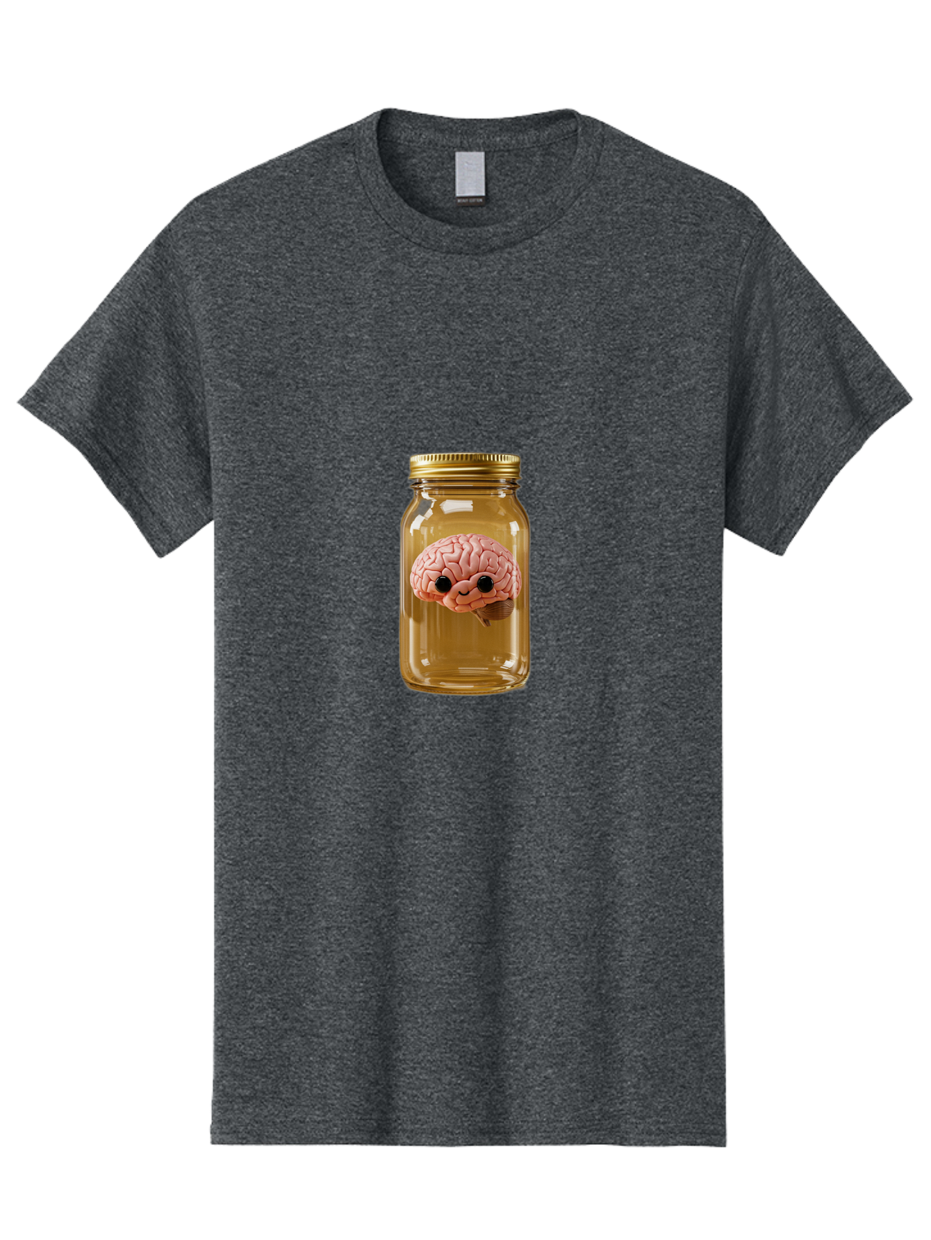 Brain-In-A-Jar-3 Men'S Graphic Tee, 100% Cotton, Comfortable Casual Summer Wear, Machine Washable, Vintage Camera, Old Camera, Antique Camera, Black Camera, Classic Photography, Photography Equipment, Nostalgic Device, Film Camera, Camera Art Bal869