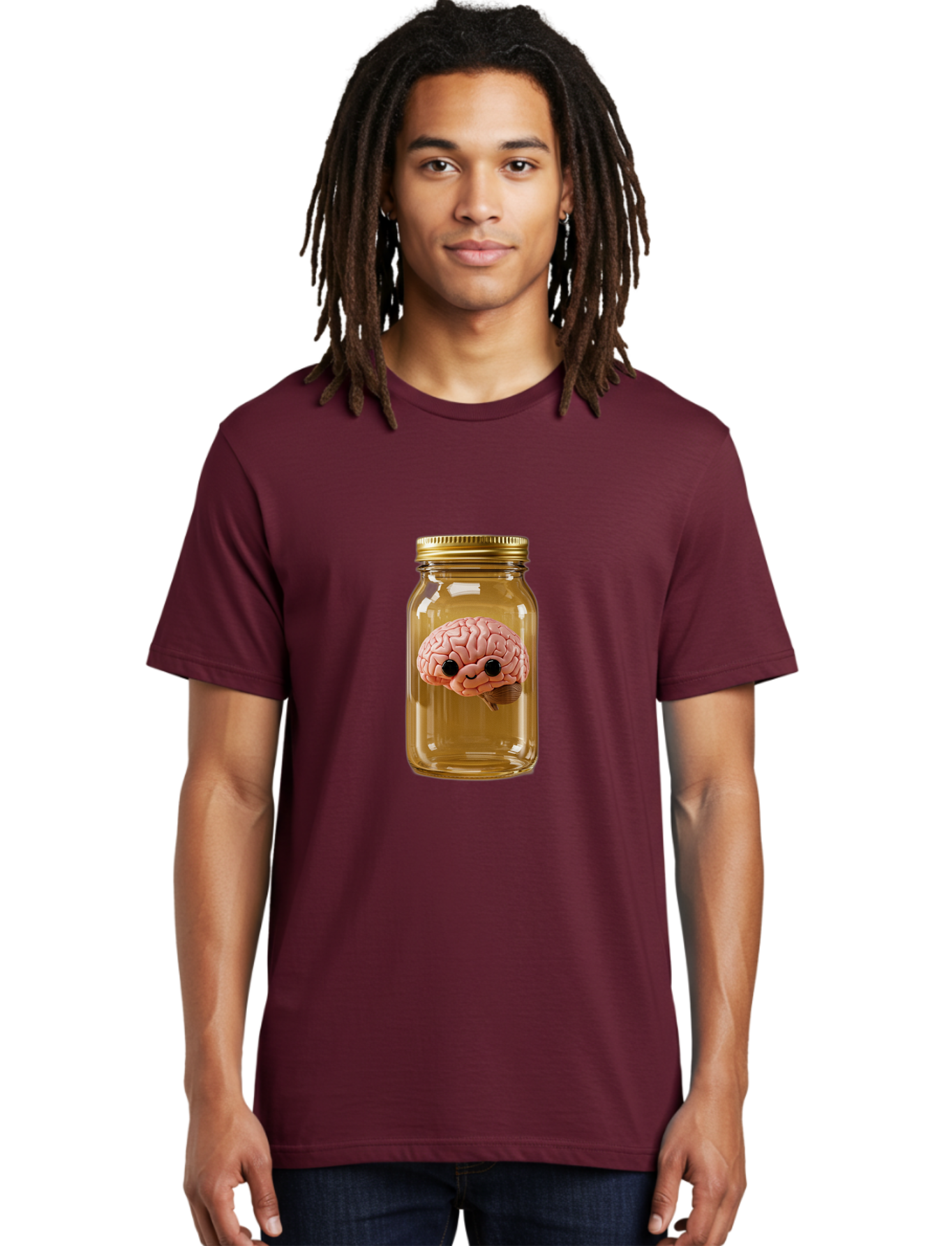 Brain-In-A-Jar-3 Men'S Graphic Tee, 100% Cotton, Comfortable Casual Summer Wear, Machine Washable, Vintage Camera, Old Camera, Antique Camera, Black Camera, Classic Photography, Photography Equipment, Nostalgic Device, Film Camera, Camera Art Bal869