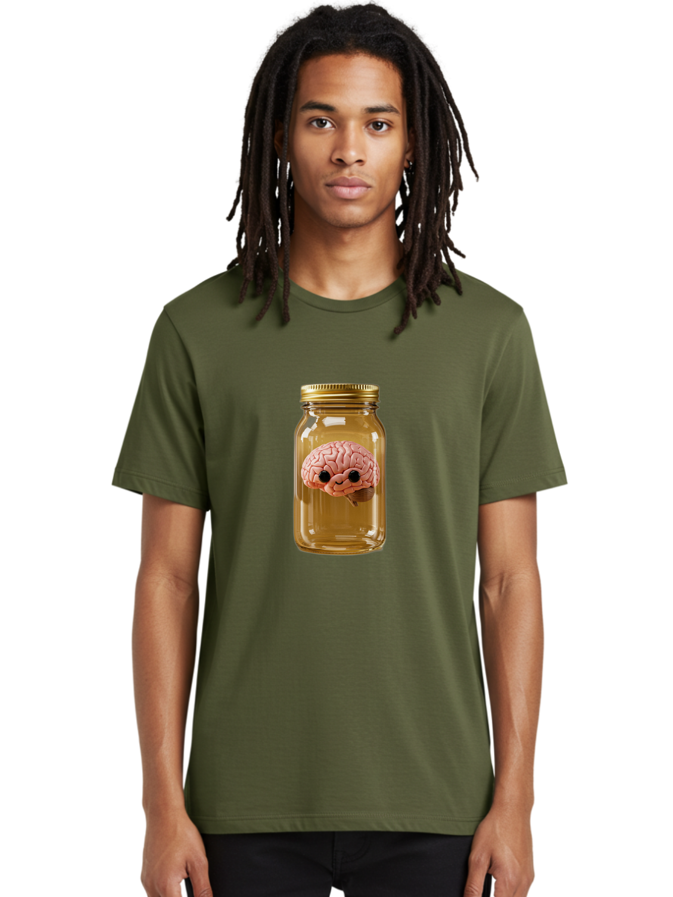 Brain-In-A-Jar-3 Men'S Graphic Tee, 100% Cotton, Comfortable Casual Summer Wear, Machine Washable, Vintage Camera, Old Camera, Antique Camera, Black Camera, Classic Photography, Photography Equipment, Nostalgic Device, Film Camera, Camera Art Bal869