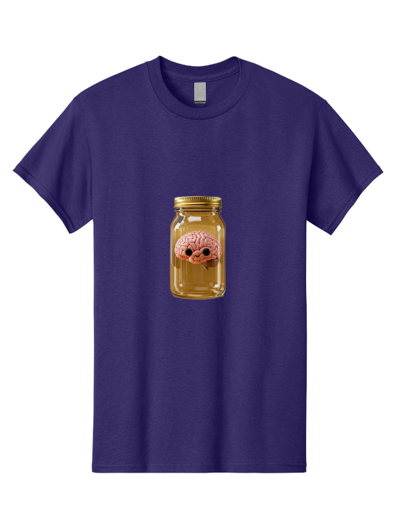 Brain-In-A-Jar-3 Men'S Graphic Tee, 100% Cotton, Comfortable Casual Summer Wear, Machine Washable, Vintage Camera, Old Camera, Antique Camera, Black Camera, Classic Photography, Photography Equipment, Nostalgic Device, Film Camera, Camera Art Bal869