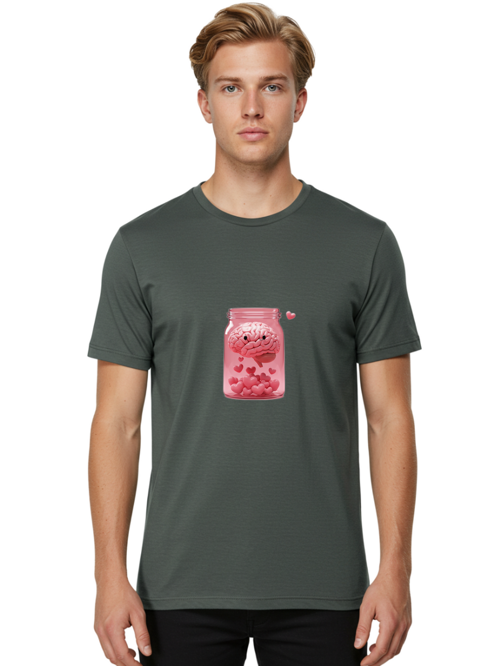 Brain-In-A-Jar-4 Men'S Graphic Tee, 100% Cotton, Comfortable Casual Summer Wear, Machine Washable, Vintage Camera, Old Camera, Antique Camera, Black Camera, Classic Photography, Photography Equipment, Nostalgic Device, Film Camera, Camera Art Bal870
