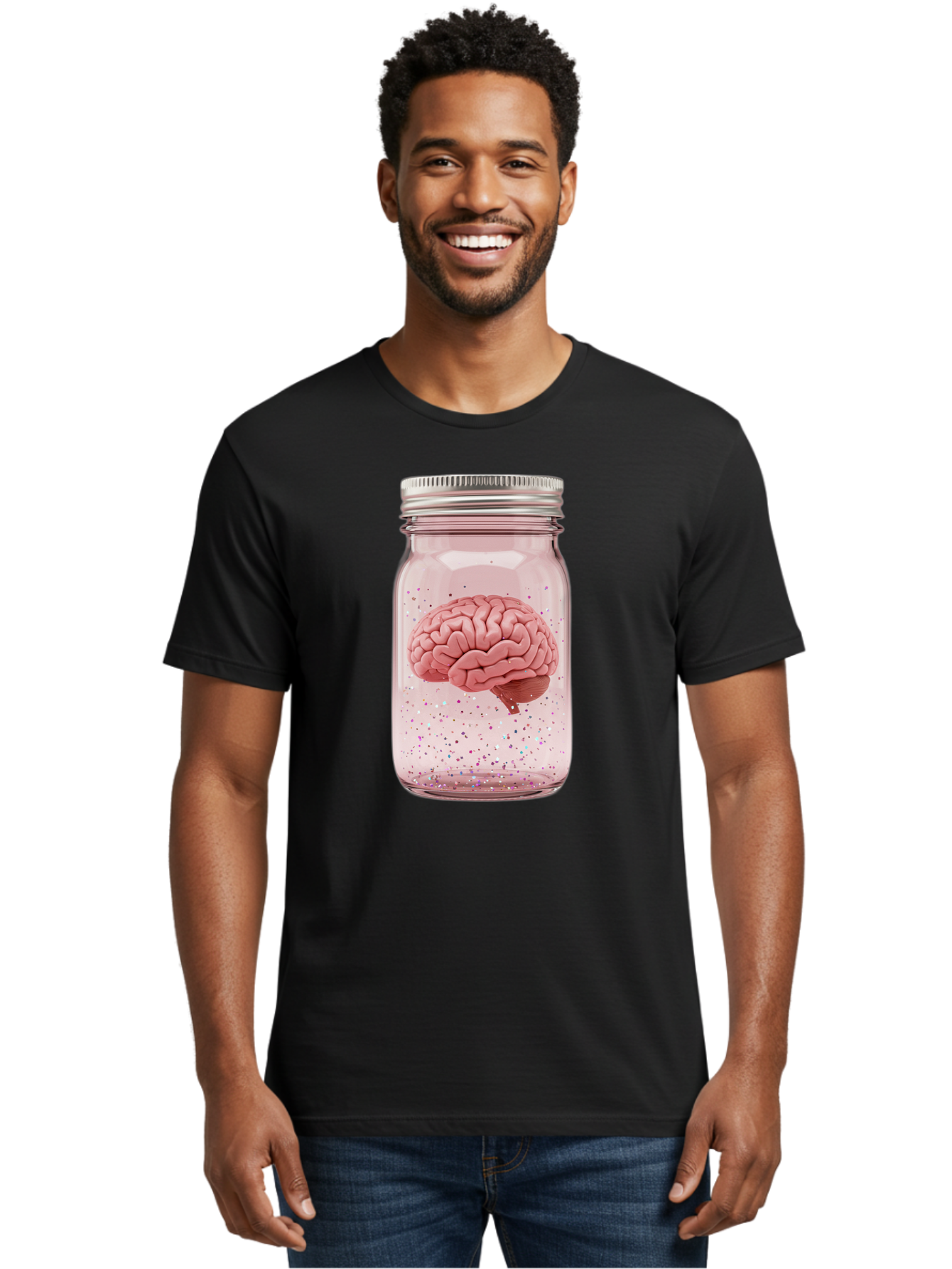 Brain-In-A-Jar Men'S Graphic Tee, 100% Cotton, Comfortable Casual Summer Wear, Machine Washable, Vintage Camera, Old Camera, Antique Camera, Black Camera, Classic Photography, Photography Equipment, Nostalgic Device, Film Camera, Camera Art Bal871
