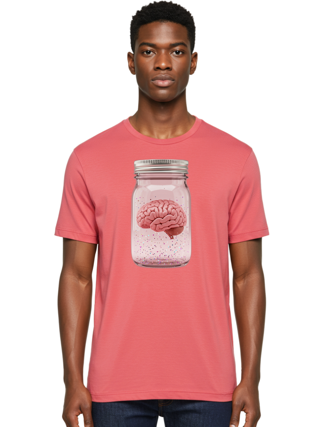 Brain-In-A-Jar Men'S Graphic Tee, 100% Cotton, Comfortable Casual Summer Wear, Machine Washable, Vintage Camera, Old Camera, Antique Camera, Black Camera, Classic Photography, Photography Equipment, Nostalgic Device, Film Camera, Camera Art Bal871