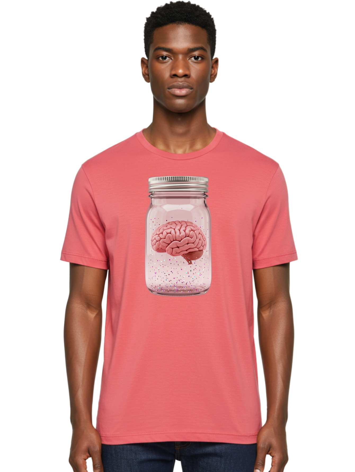 Brain-In-A-Jar Men'S Graphic Tee, 100% Cotton, Comfortable Casual Summer Wear, Machine Washable, Vintage Camera, Old Camera, Antique Camera, Black Camera, Classic Photography, Photography Equipment, Nostalgic Device, Film Camera, Camera Art Bal871