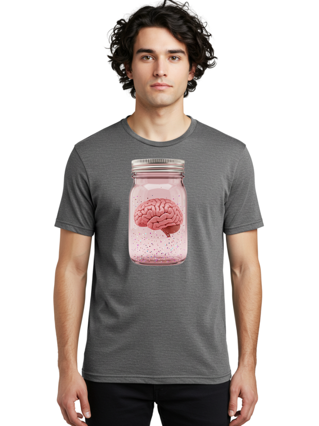 Brain-In-A-Jar Men'S Graphic Tee, 100% Cotton, Comfortable Casual Summer Wear, Machine Washable, Vintage Camera, Old Camera, Antique Camera, Black Camera, Classic Photography, Photography Equipment, Nostalgic Device, Film Camera, Camera Art Bal871