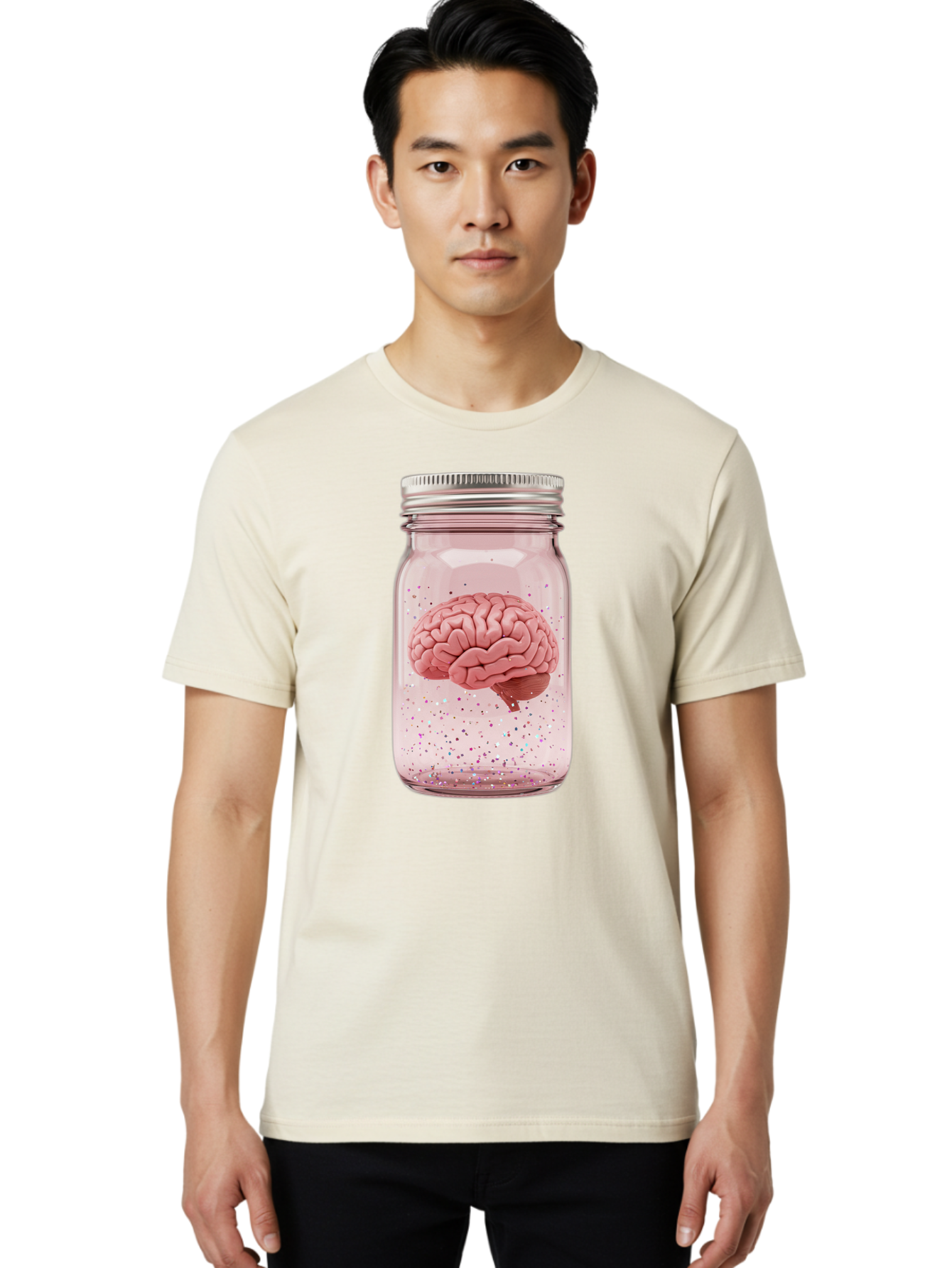 Brain-In-A-Jar Men'S Graphic Tee, 100% Cotton, Comfortable Casual Summer Wear, Machine Washable, Vintage Camera, Old Camera, Antique Camera, Black Camera, Classic Photography, Photography Equipment, Nostalgic Device, Film Camera, Camera Art Bal871