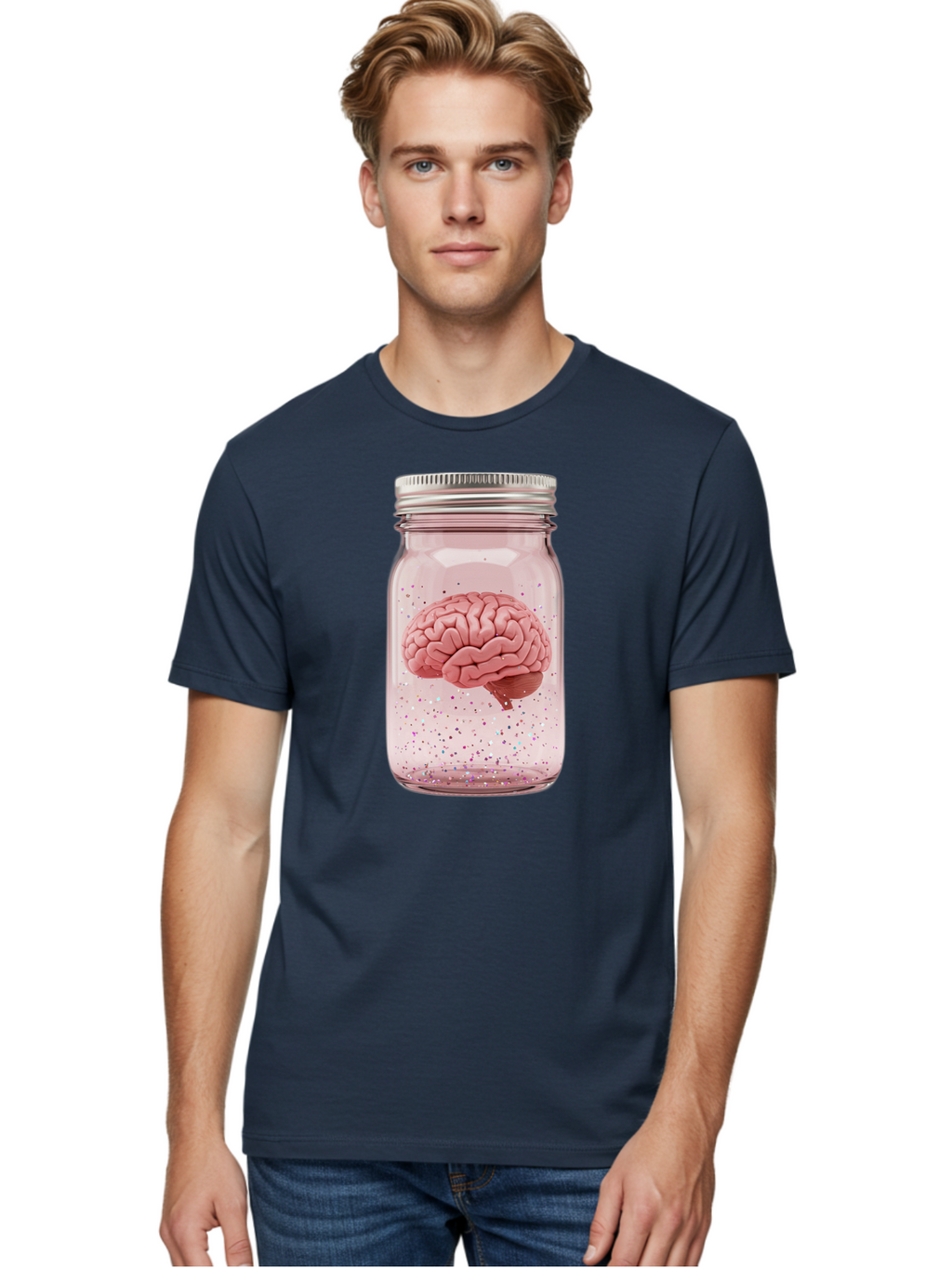 Brain-In-A-Jar Men'S Graphic Tee, 100% Cotton, Comfortable Casual Summer Wear, Machine Washable, Vintage Camera, Old Camera, Antique Camera, Black Camera, Classic Photography, Photography Equipment, Nostalgic Device, Film Camera, Camera Art Bal871